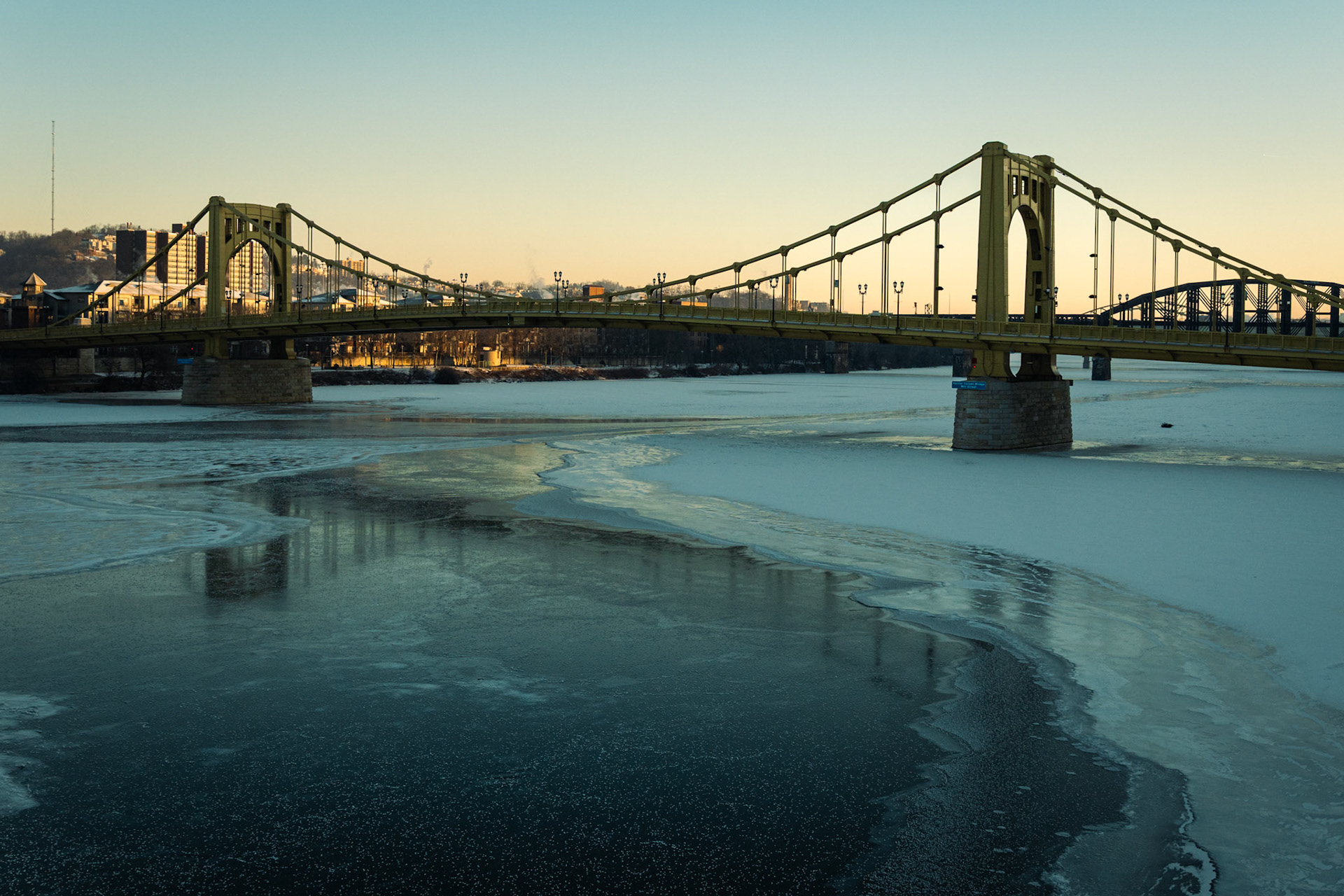 Frozen Crossing by John Bradley