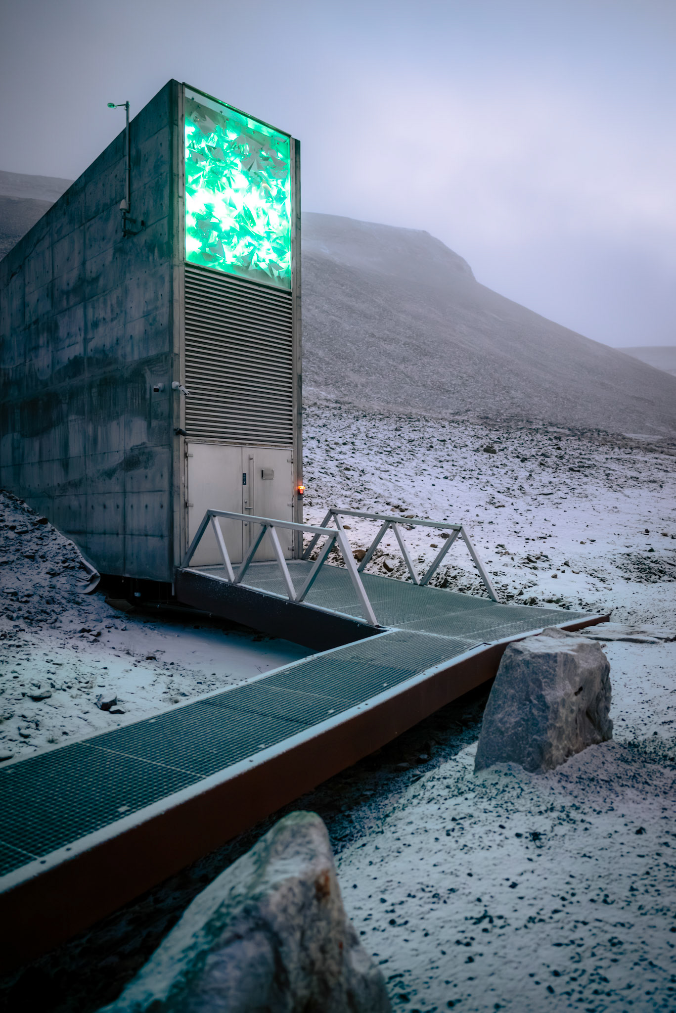 Show on the Global Seed Vault.