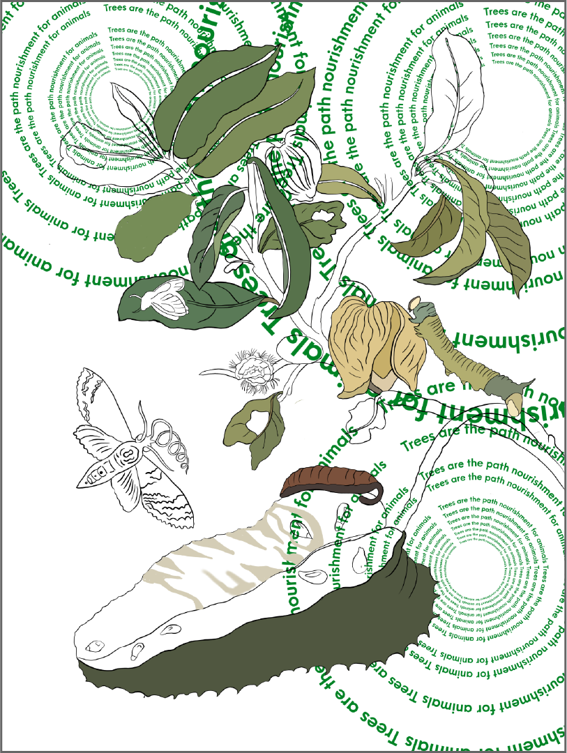 "Trees Are The Path For Animals Nourishment"