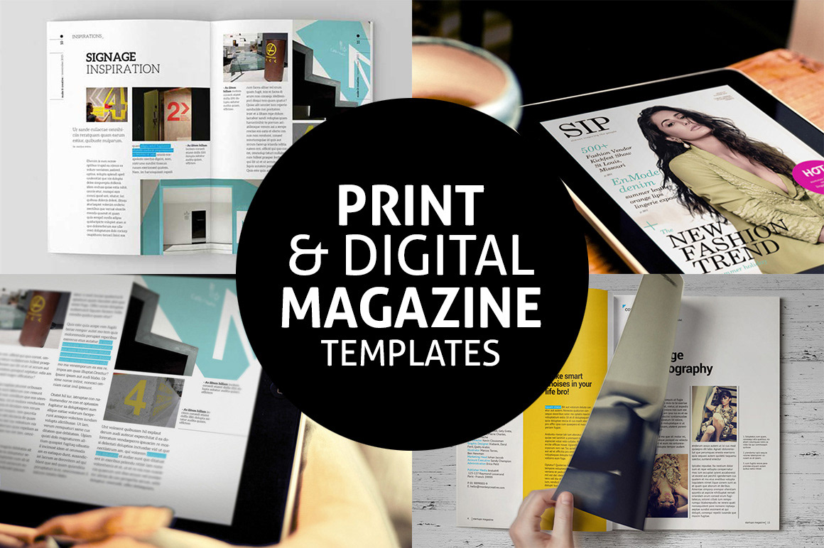 - Print & Digital Templates