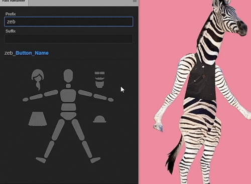 layers renaming