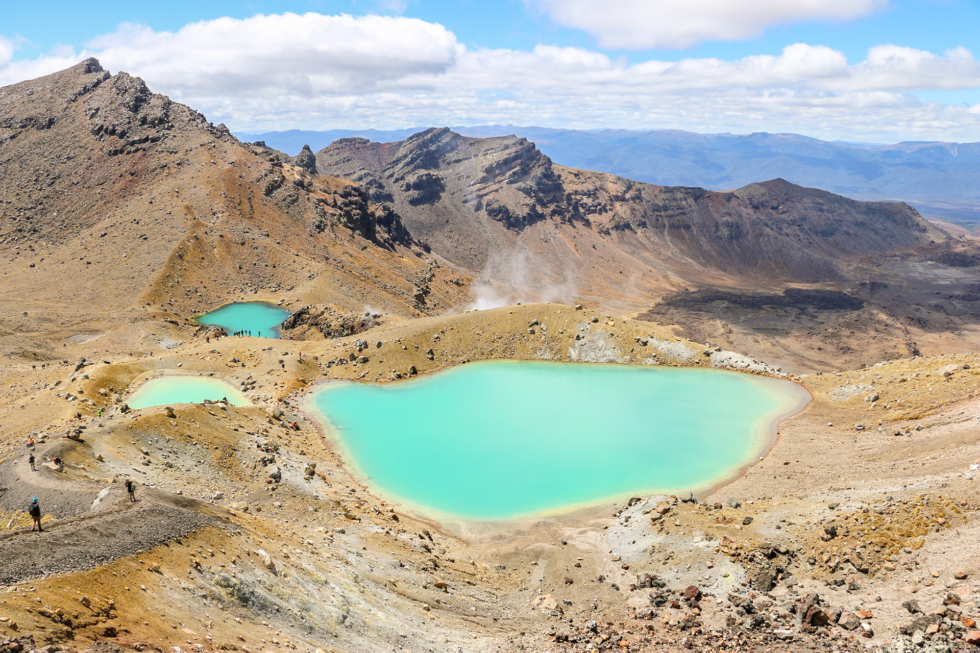 Emerald Lakes, New Zealand