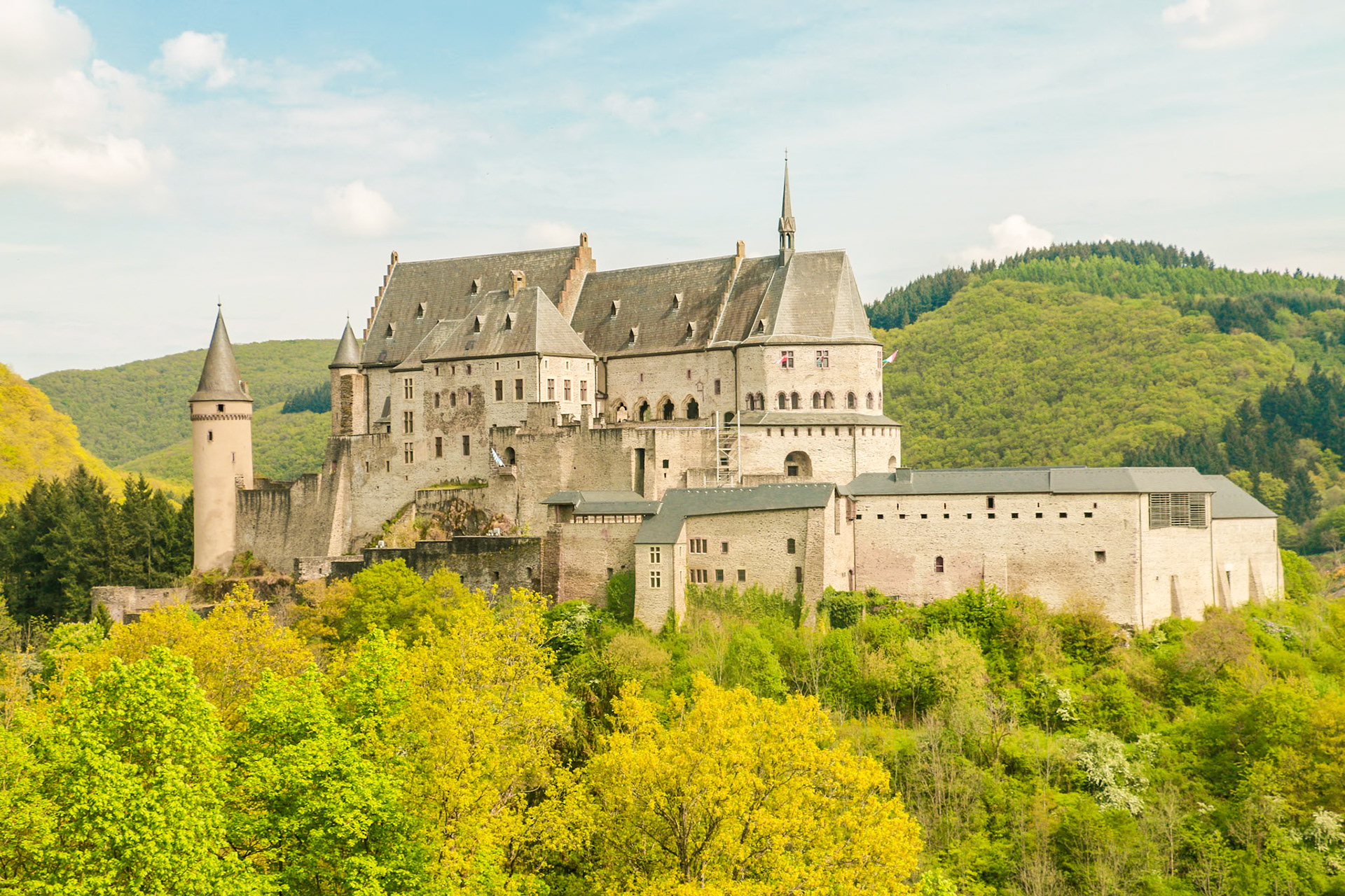 Vianden Castle, Luxembourg