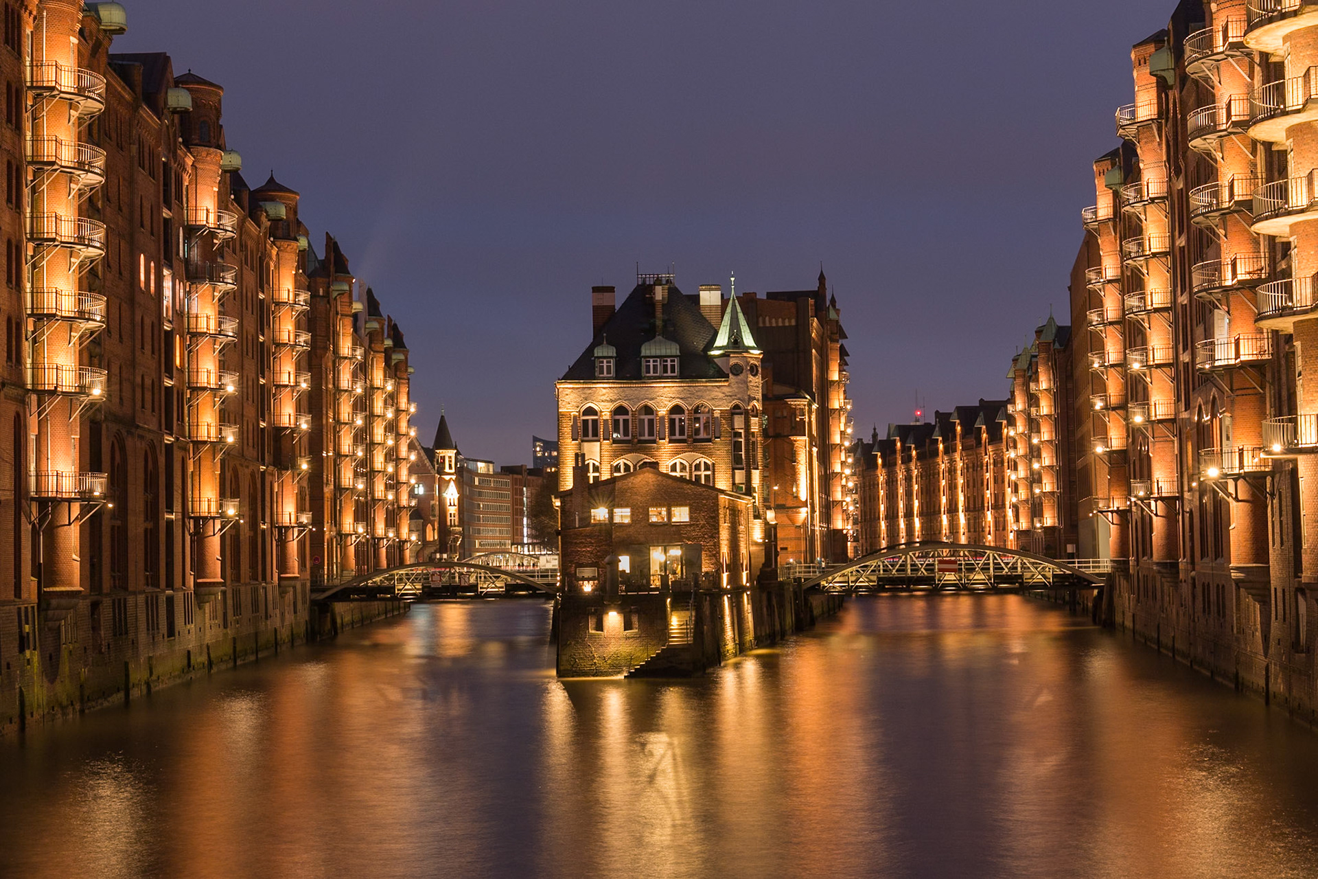 Speicherstadt, Hamburg, Germany
