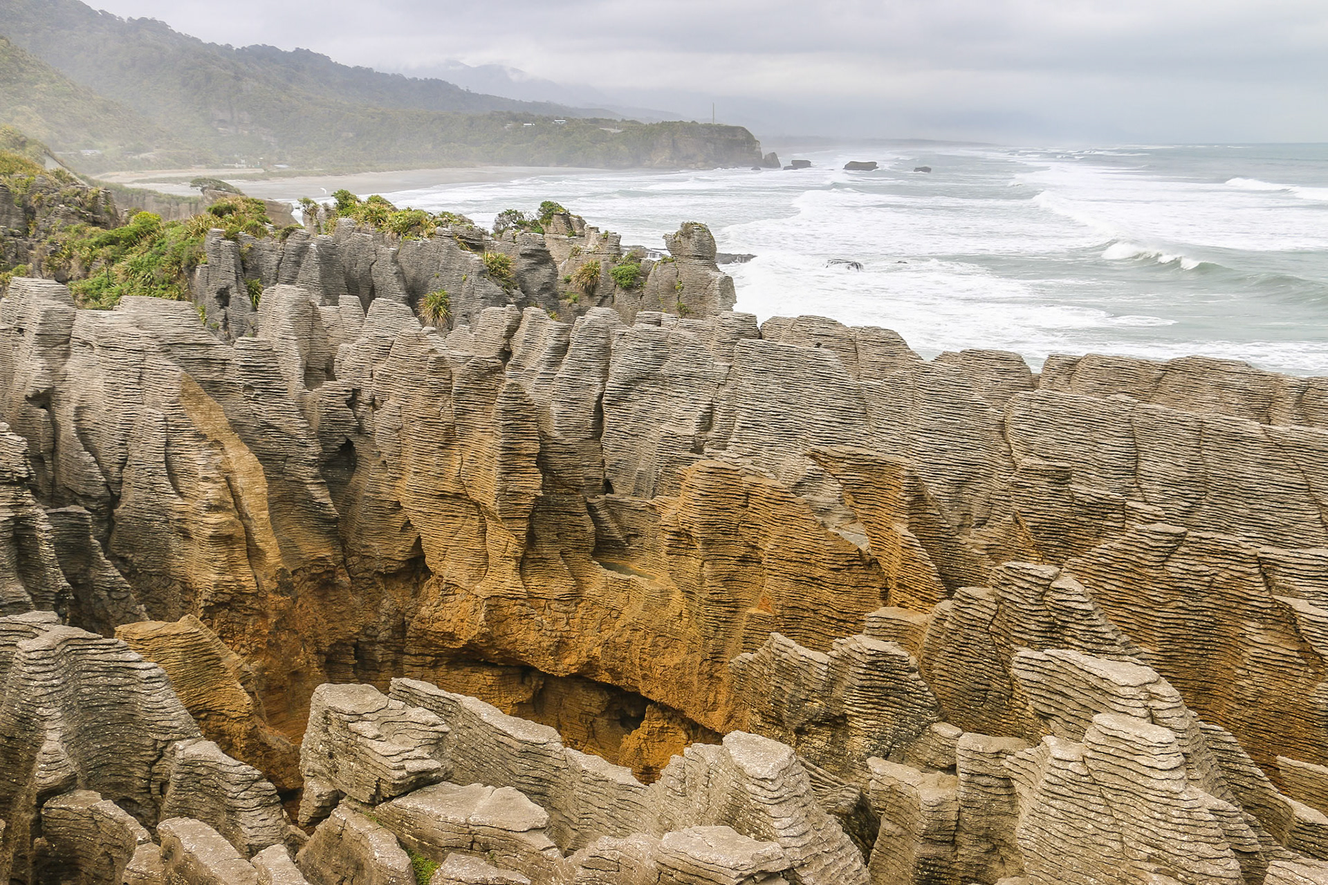 Punakaiki Pancake Rocks, New Zealand