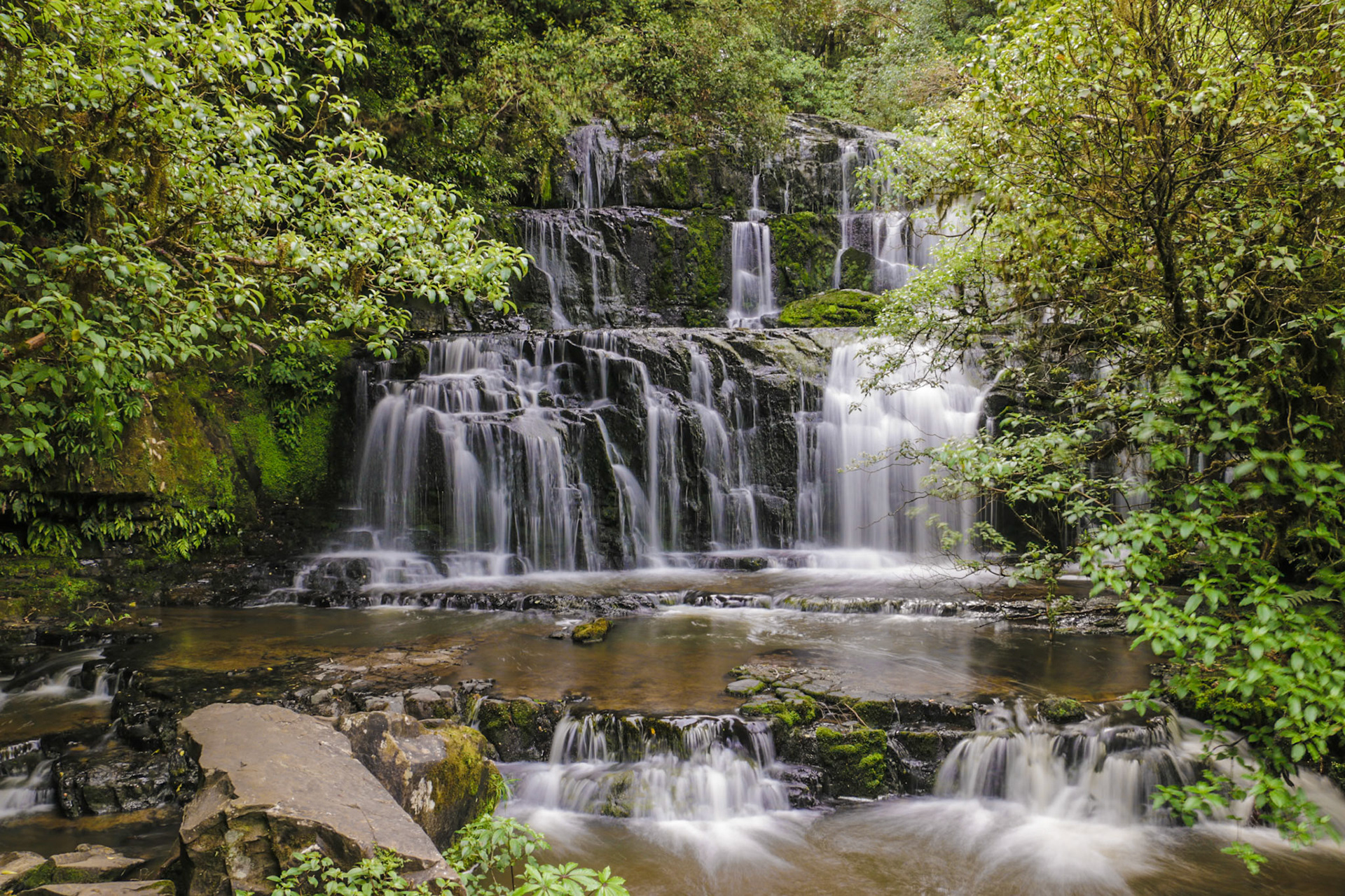 Purakaunui Falls, New Zealand