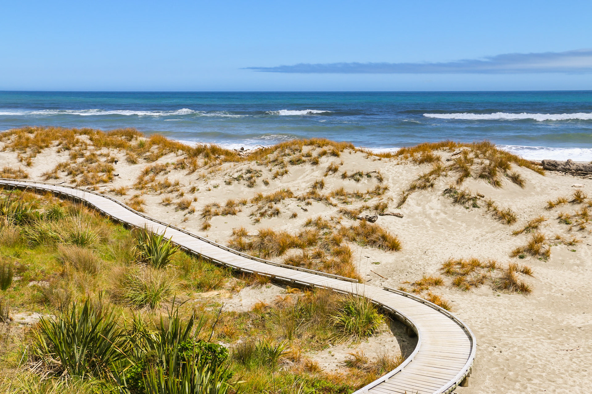 Ship Creek beach walk, South Island, New Zealand