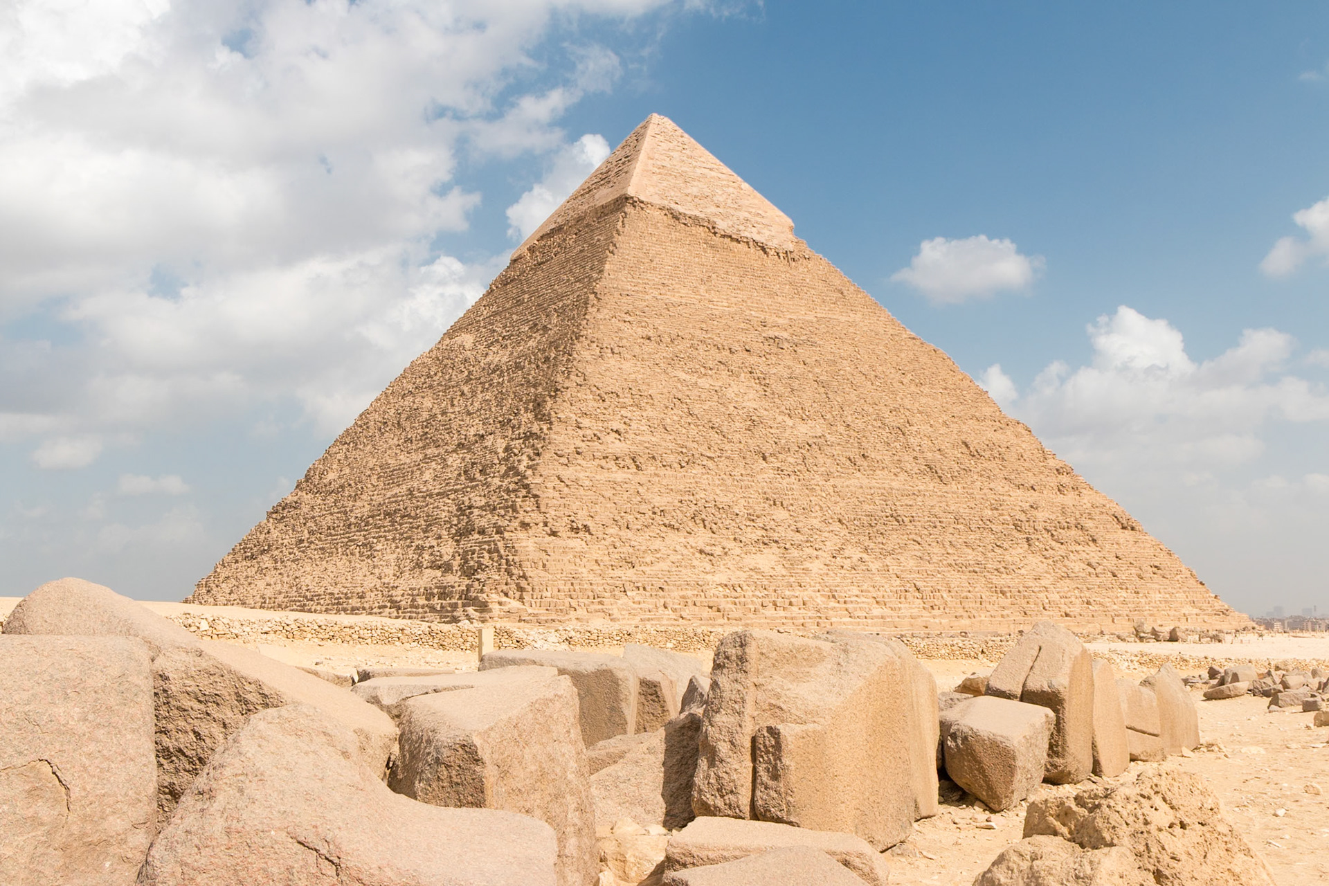 Pyramid of Khafre, Cairo, Egypt