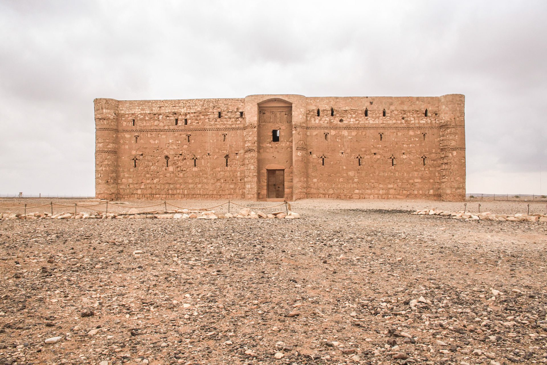 Qasr Al-Kharanah, one of the Desert Castles in Jordan