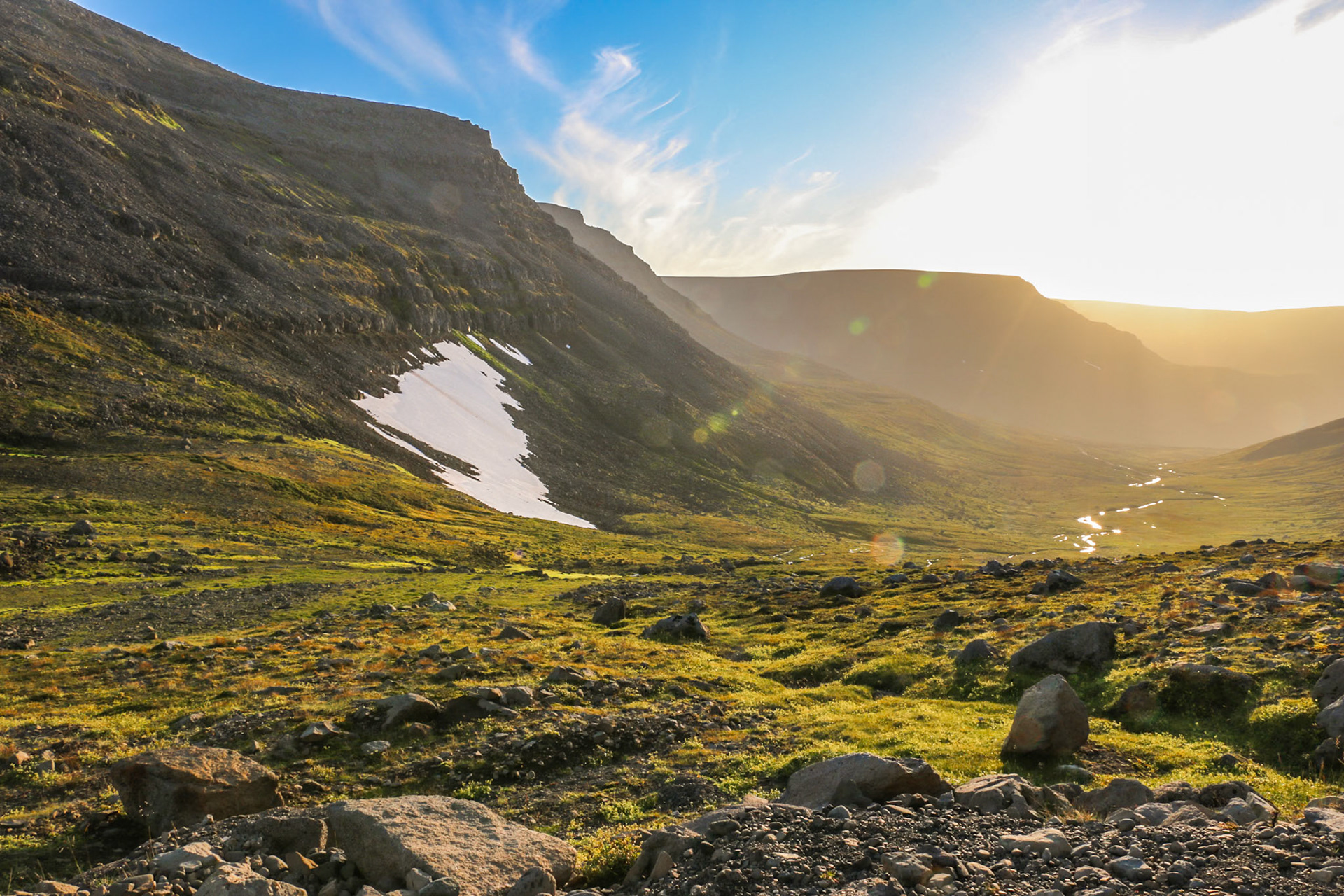 The remoteness of the Westfjords, Iceland