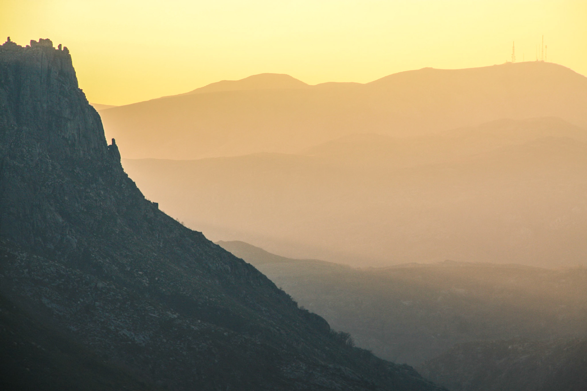 Sunset, Peneda-Gerês National Park, Portugal
