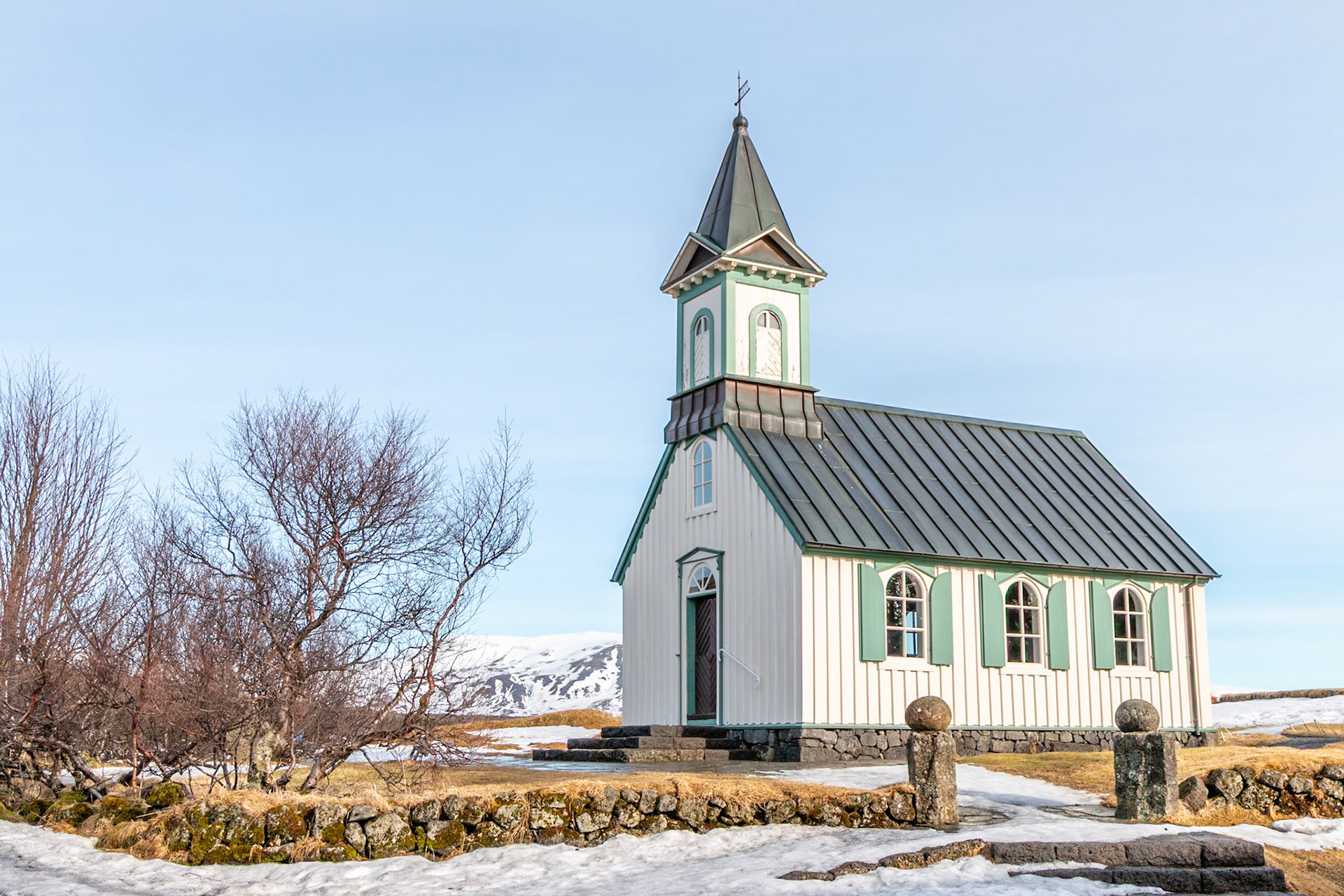 Þingvallakirkja, Iceland