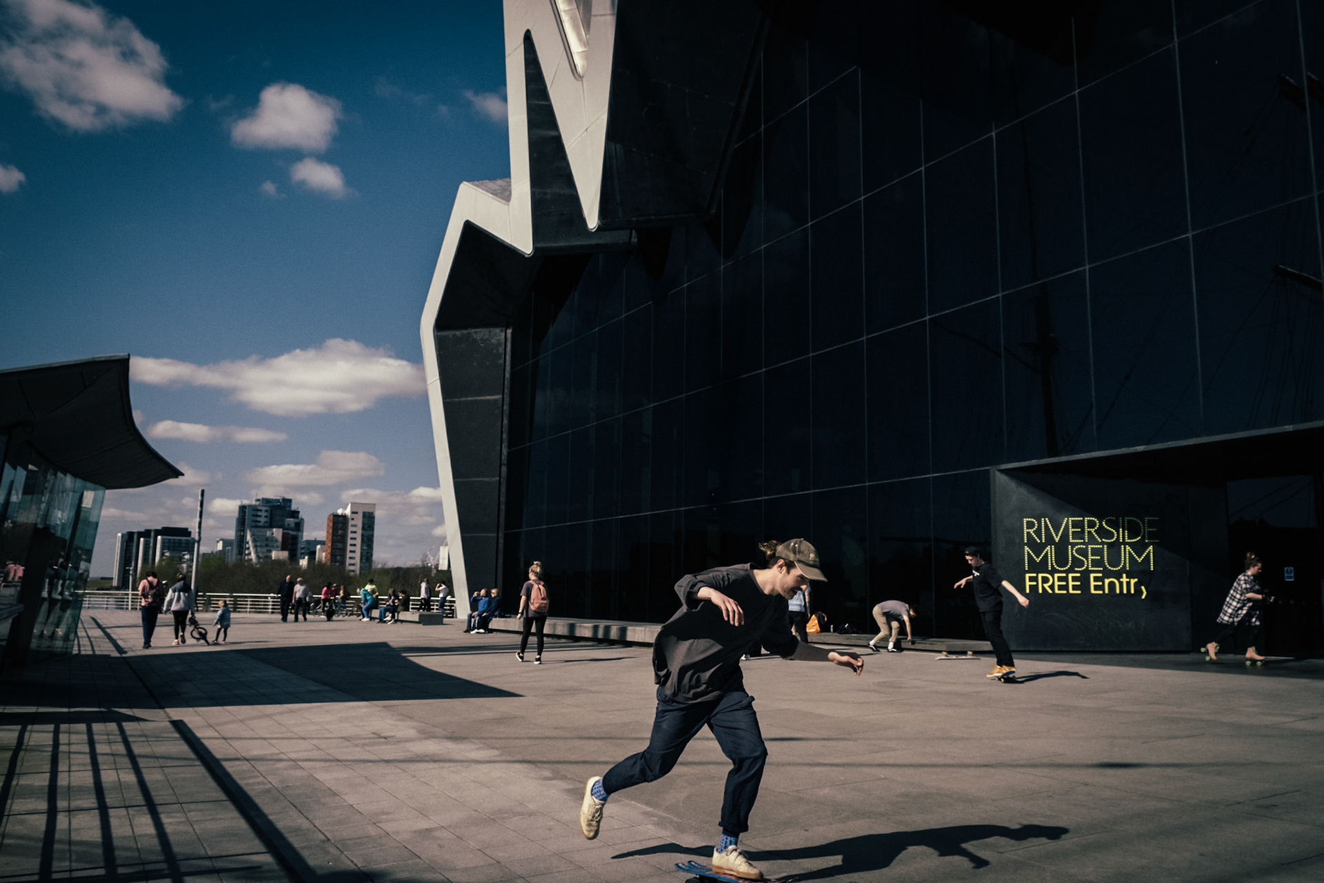 layers upon layers here with the Skateboarders & Rollerskaters.