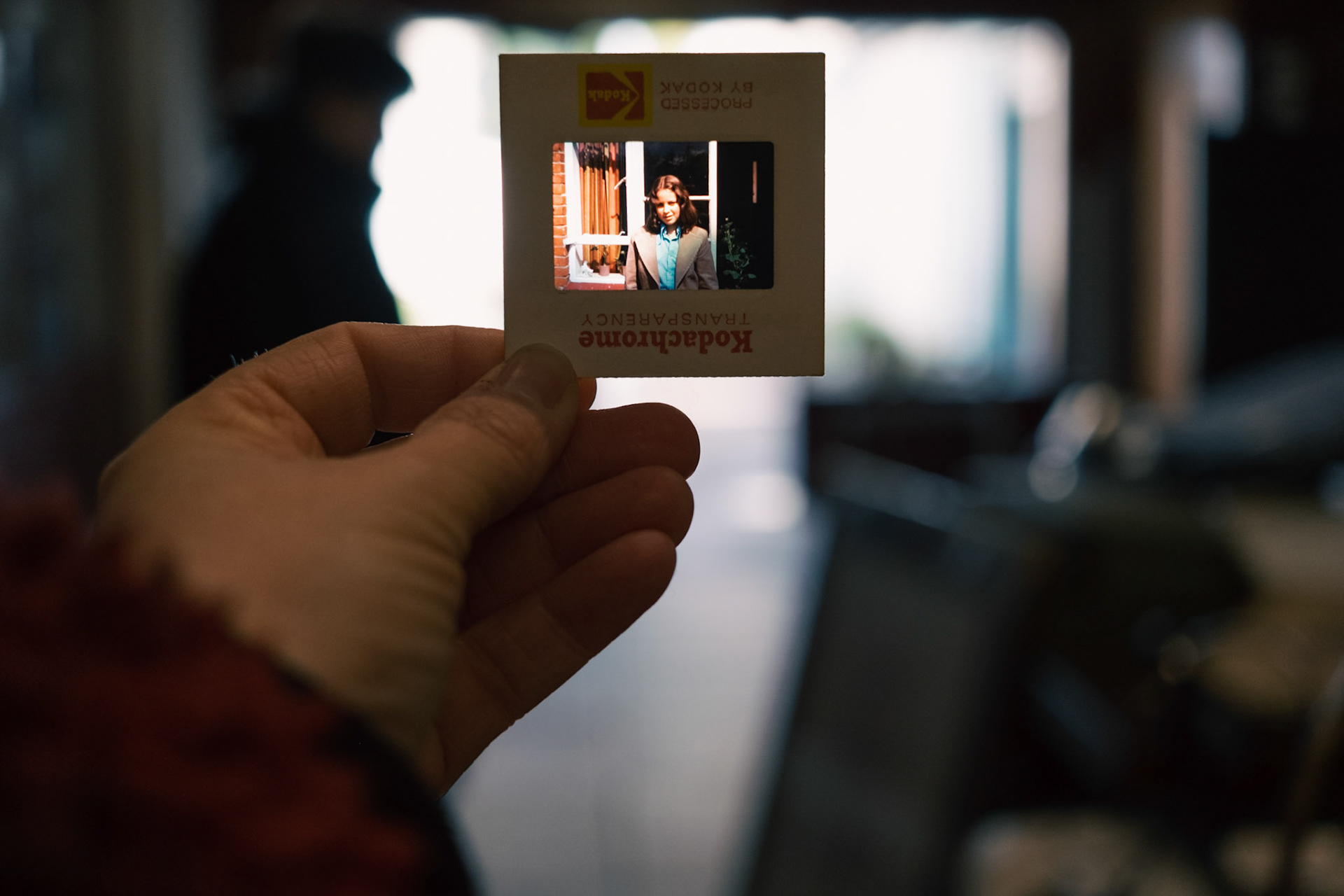 Slide 2 - Kodachrome slide, dated 1985, the girl was named Sharon on the back.