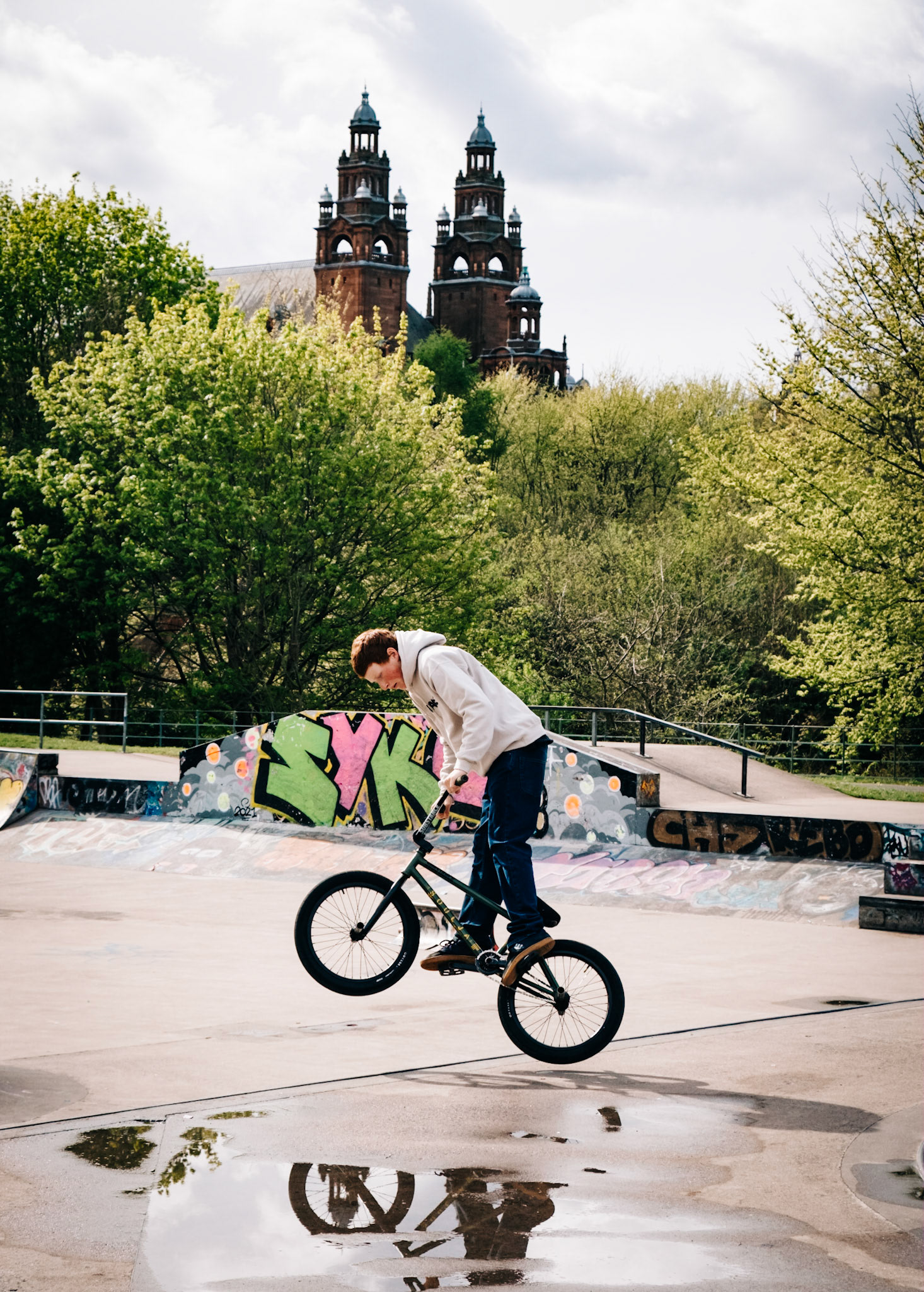 Biker 3 - Showing those core muscles off with this move.