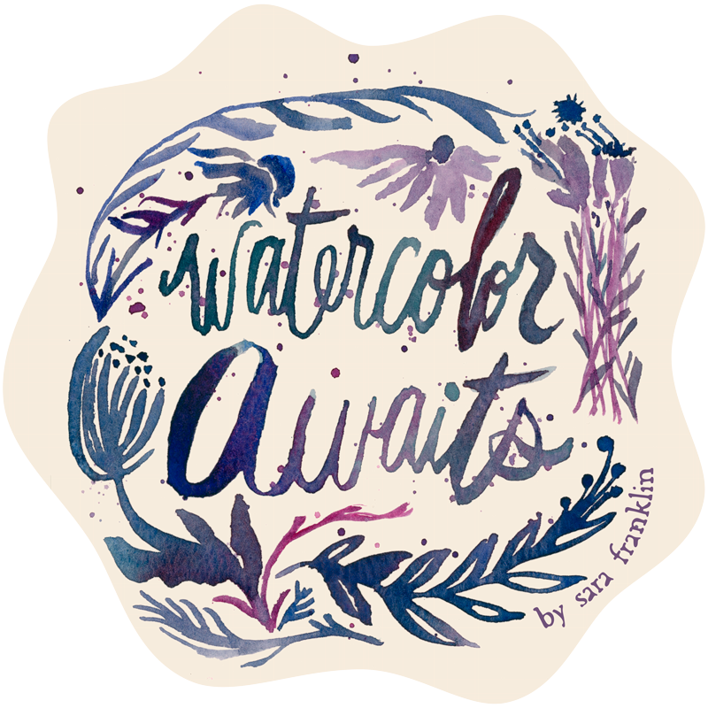 Watercolor Awaits