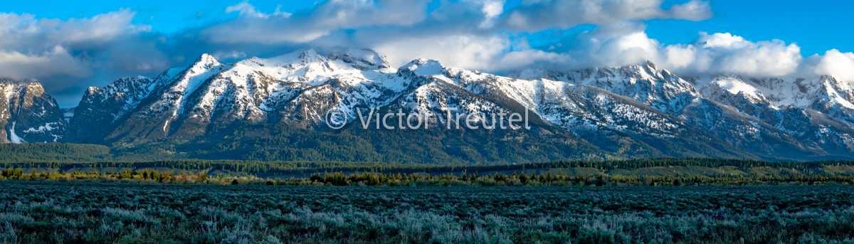 Grand Tetons Pano