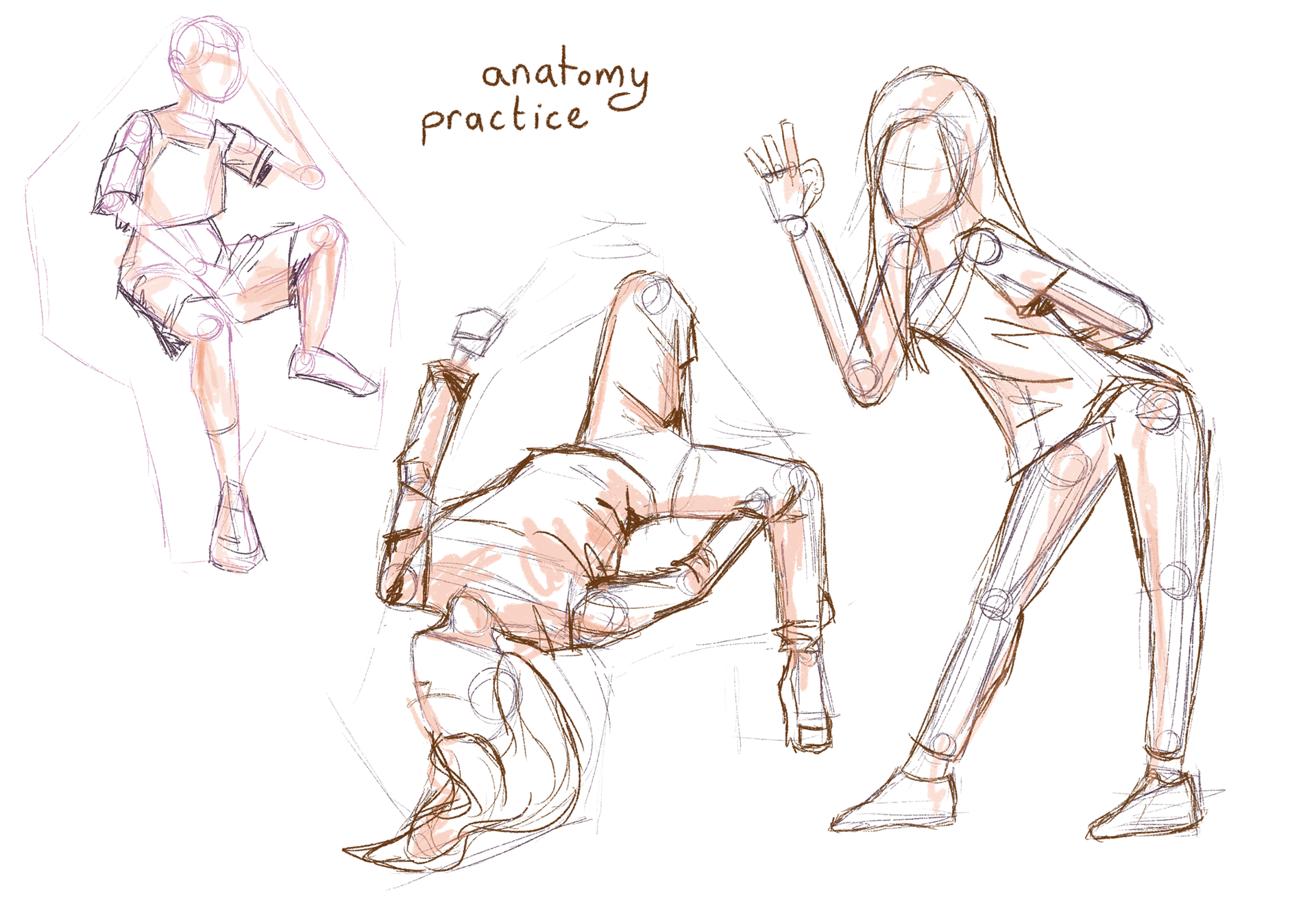 Anatomy Practice/ Life Drawing