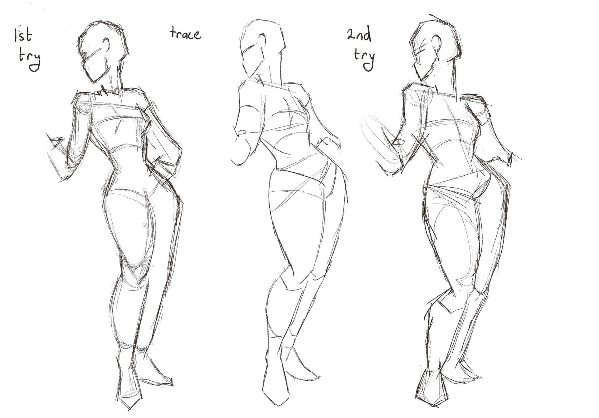 Anatomy Practice/ Life Drawing