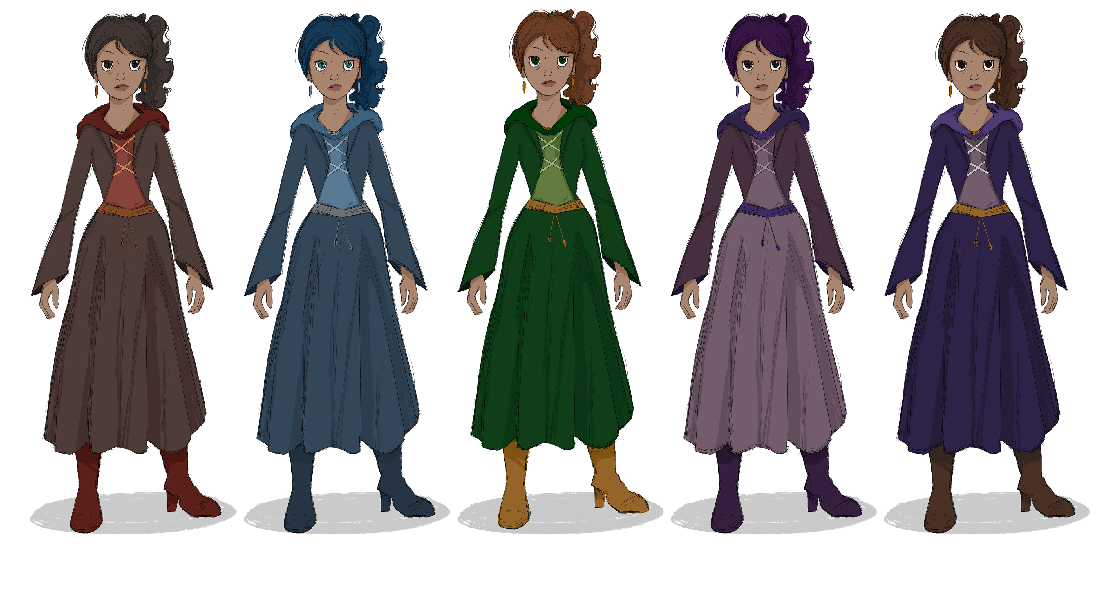Colour Palettes Variation
