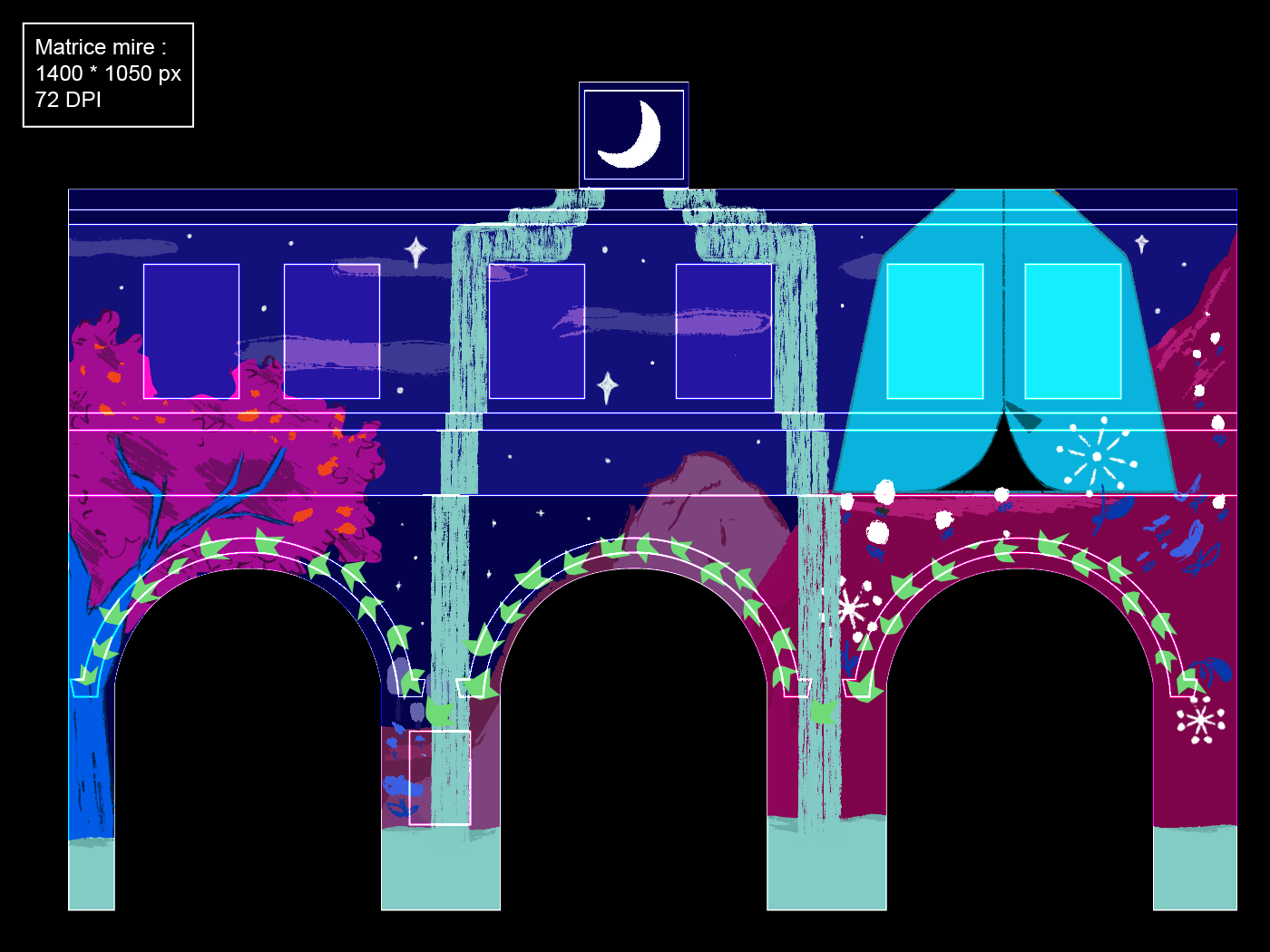 Blue Version - Night