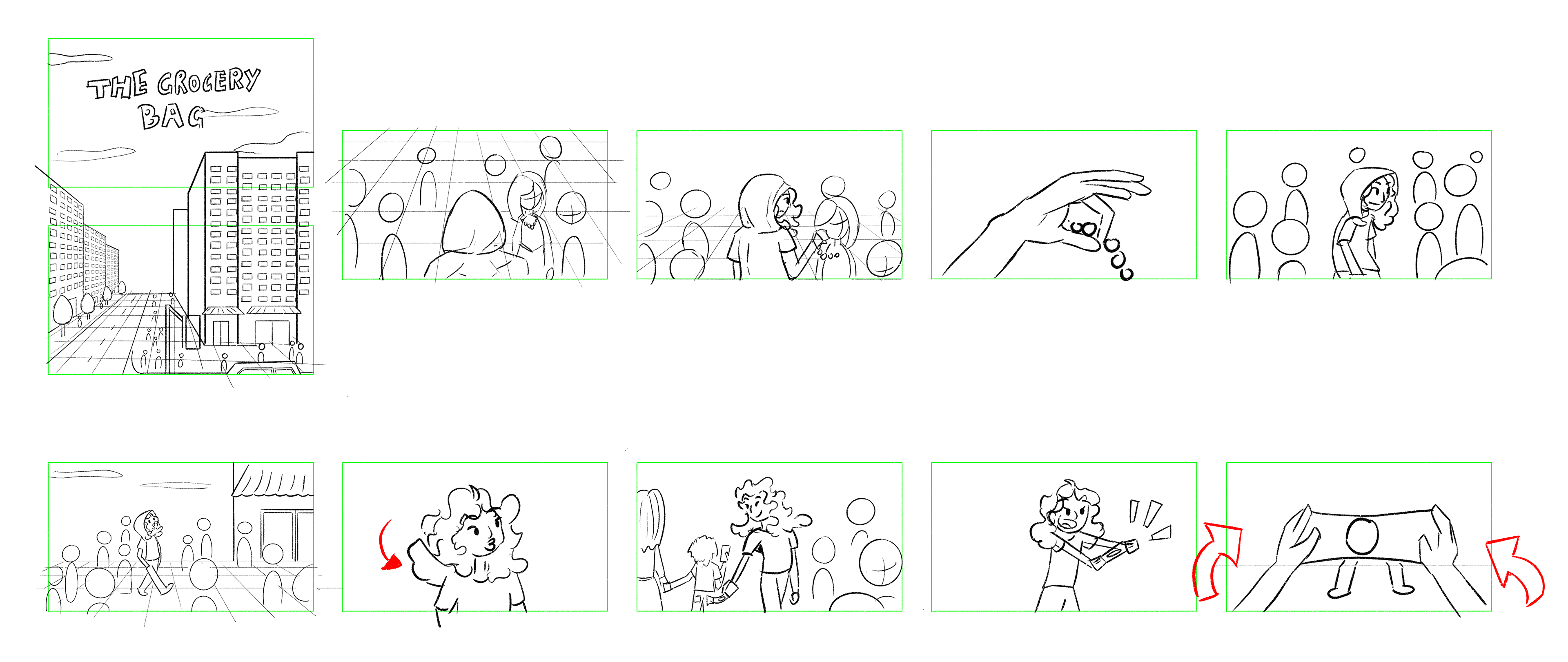 Some Sketches of the Storyboard