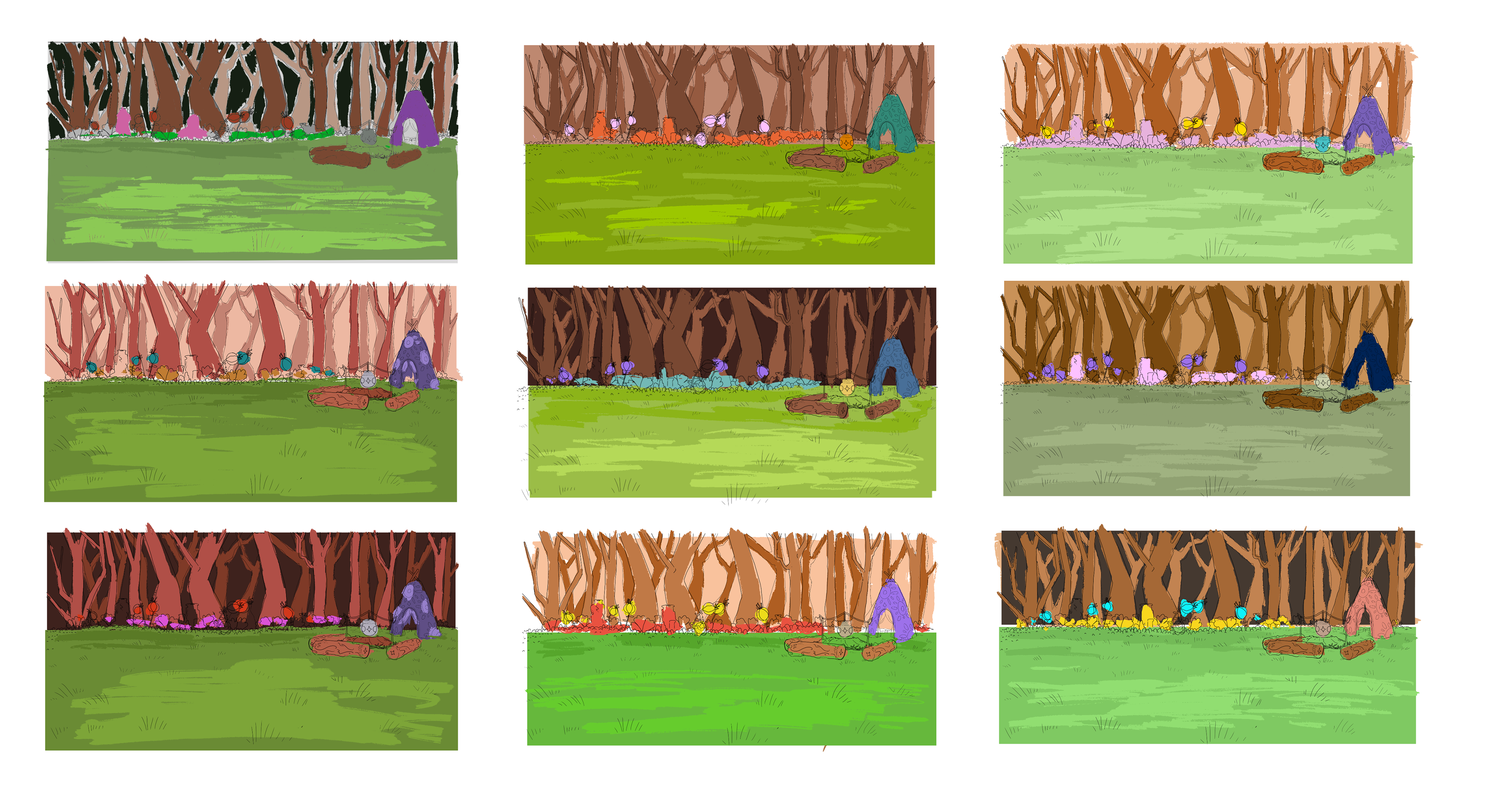 Experimenting with Colours as the Colourist