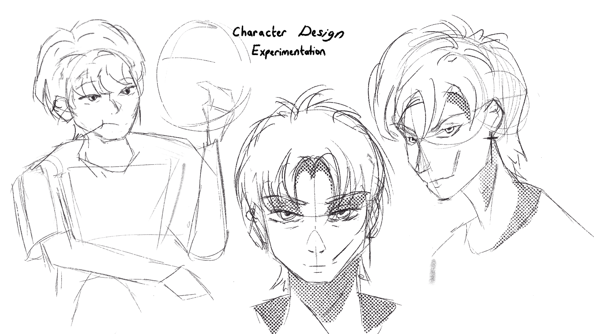 Rough Style Sketches