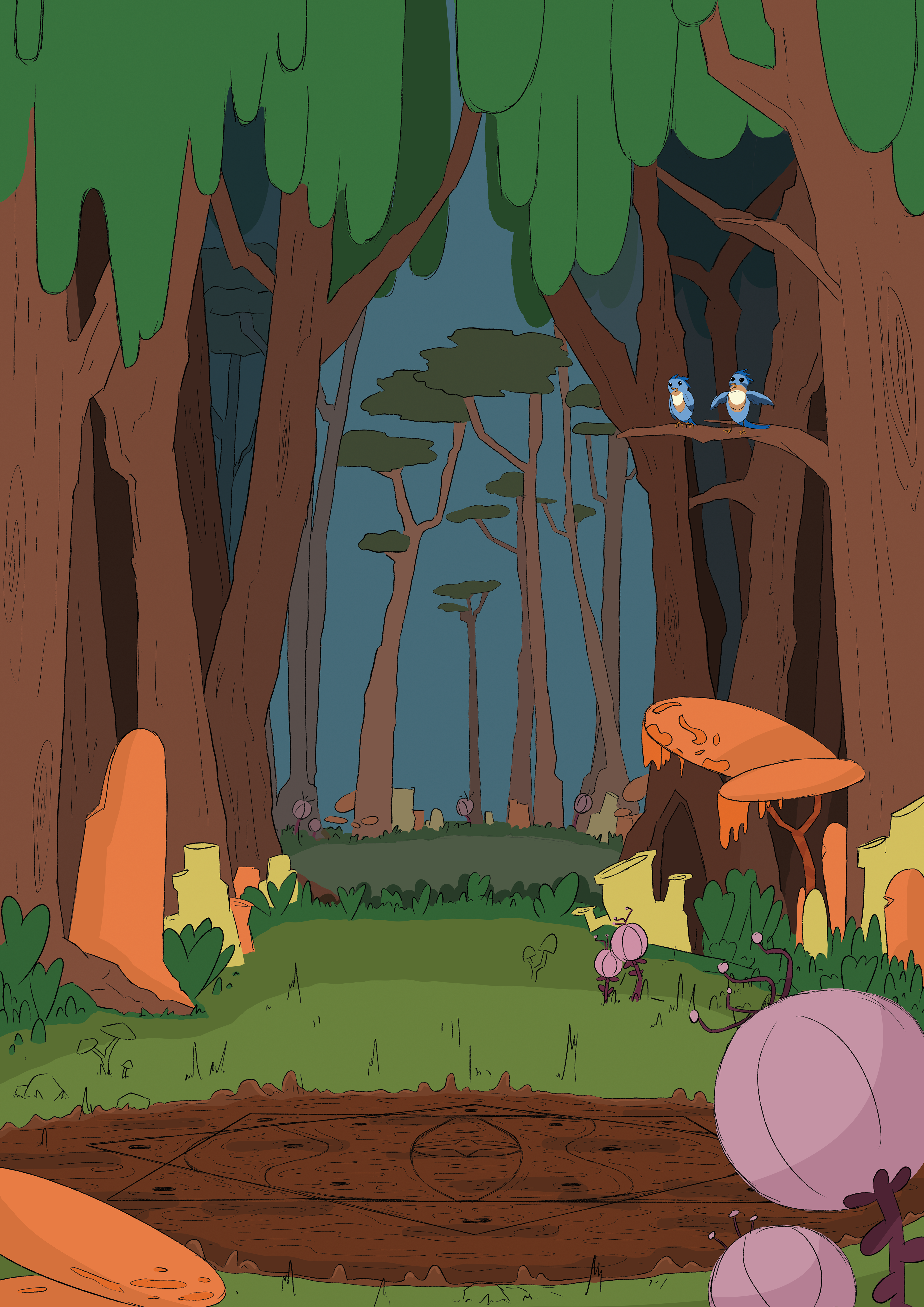 Background Coloured