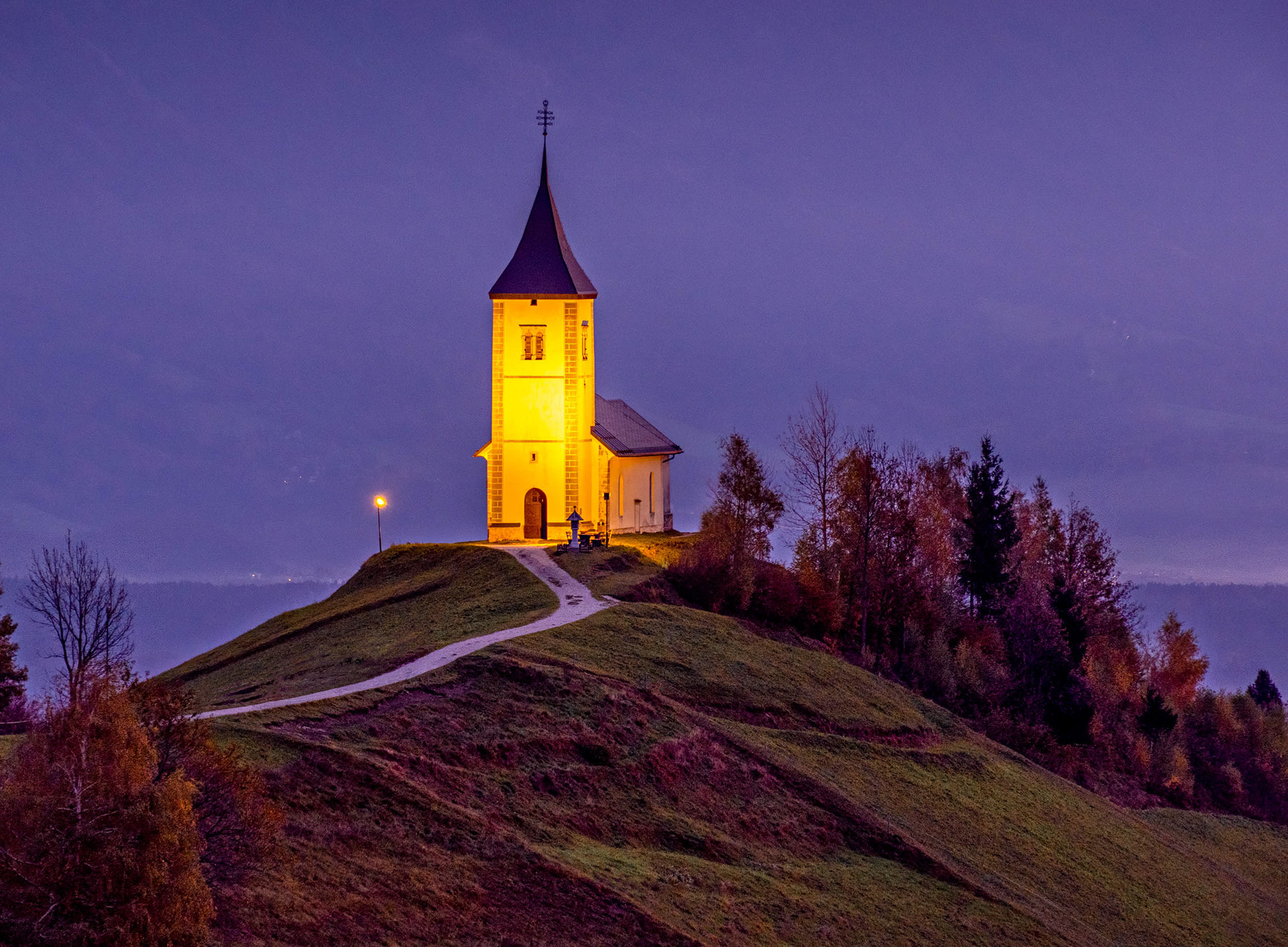 Jamnik Church Predawn