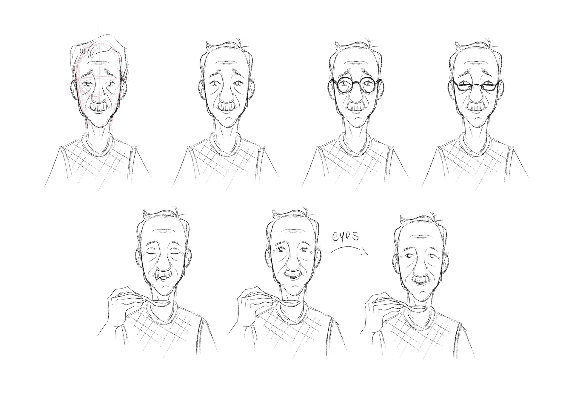 Studies for an animation short ( collab with Nemo Academy)