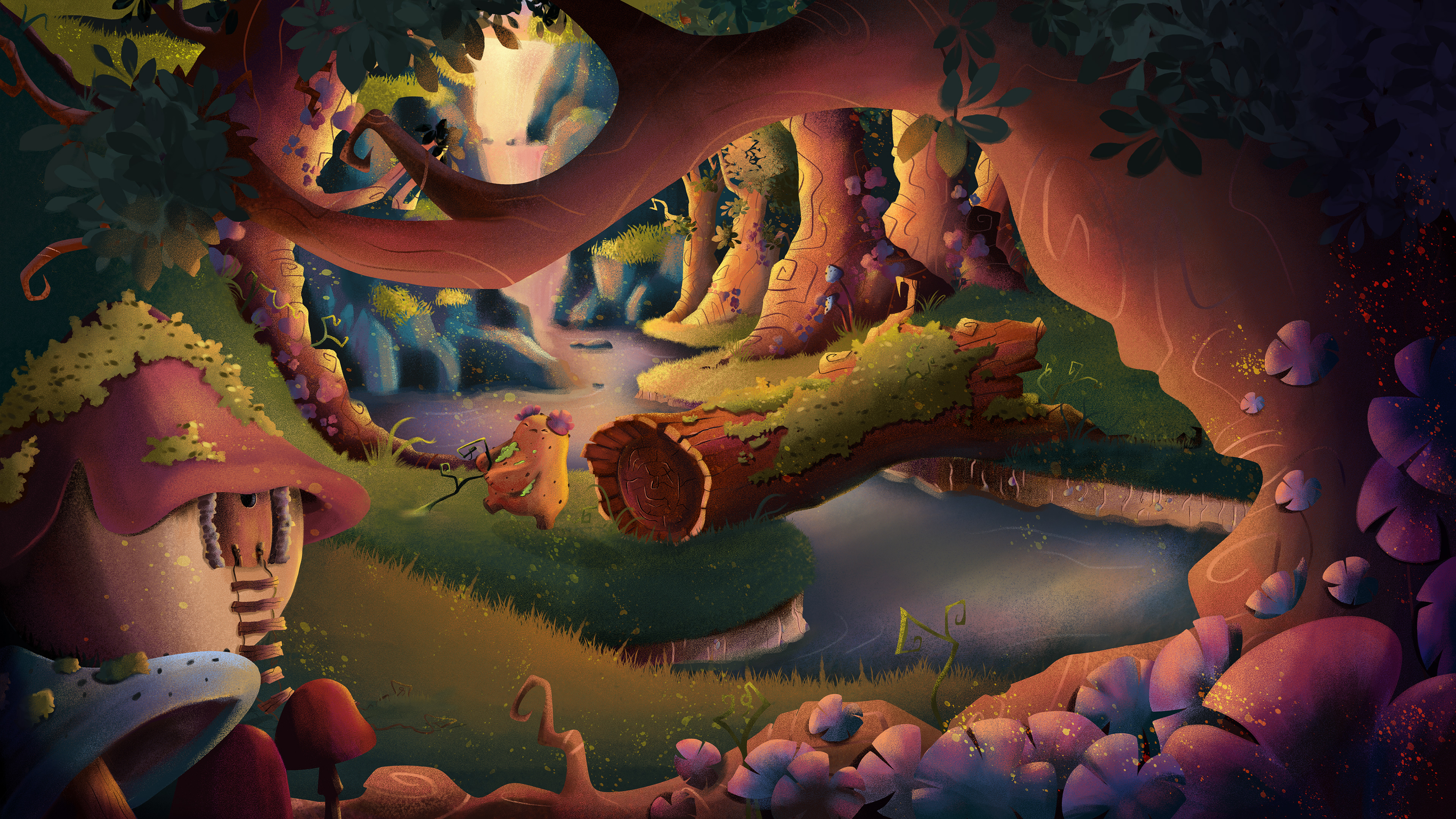 Background - Enchanted Forest