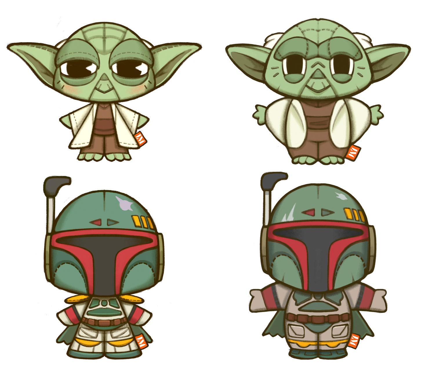 Star Wars - Plush Designs