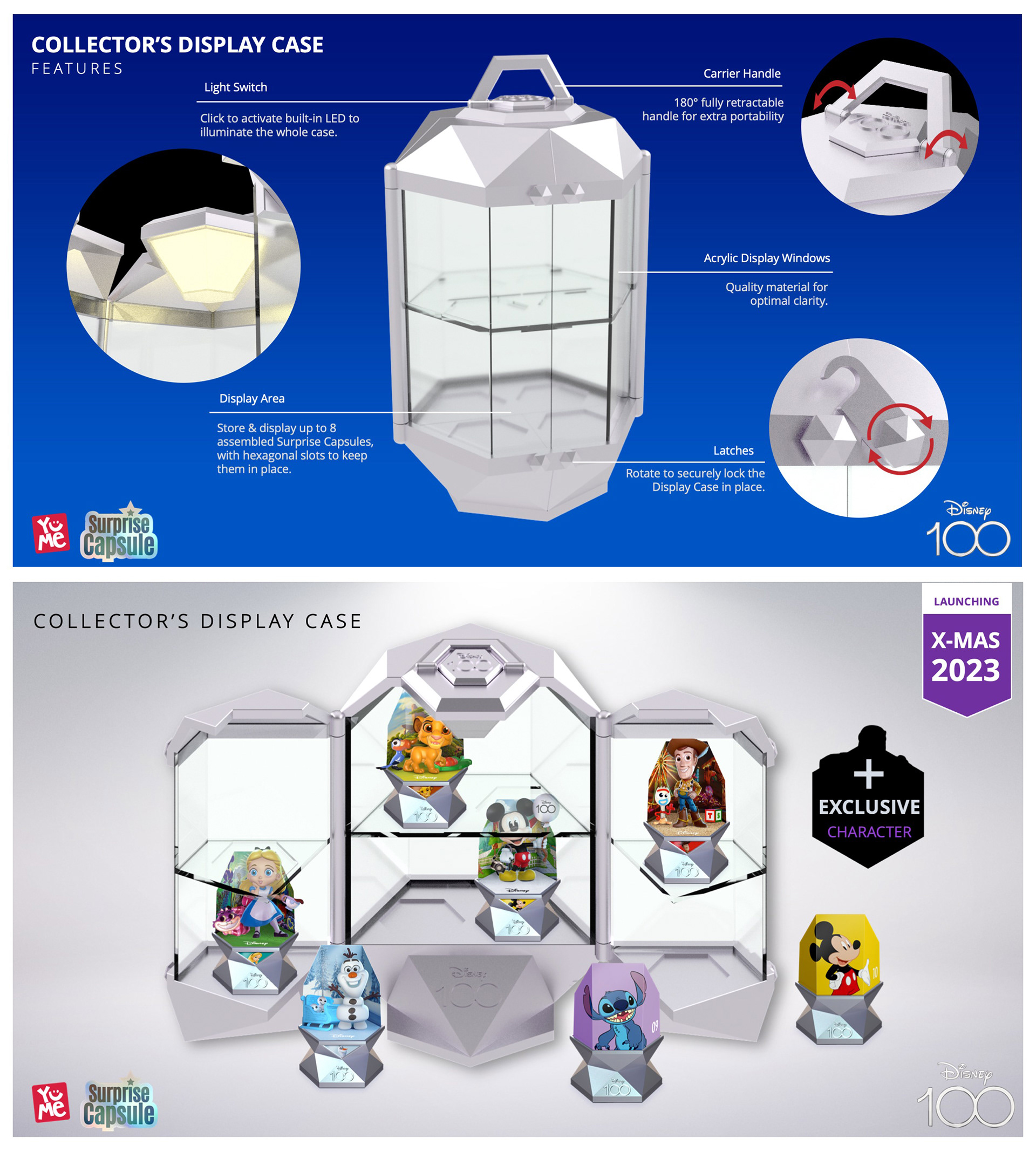 Disney 100 - Display Case