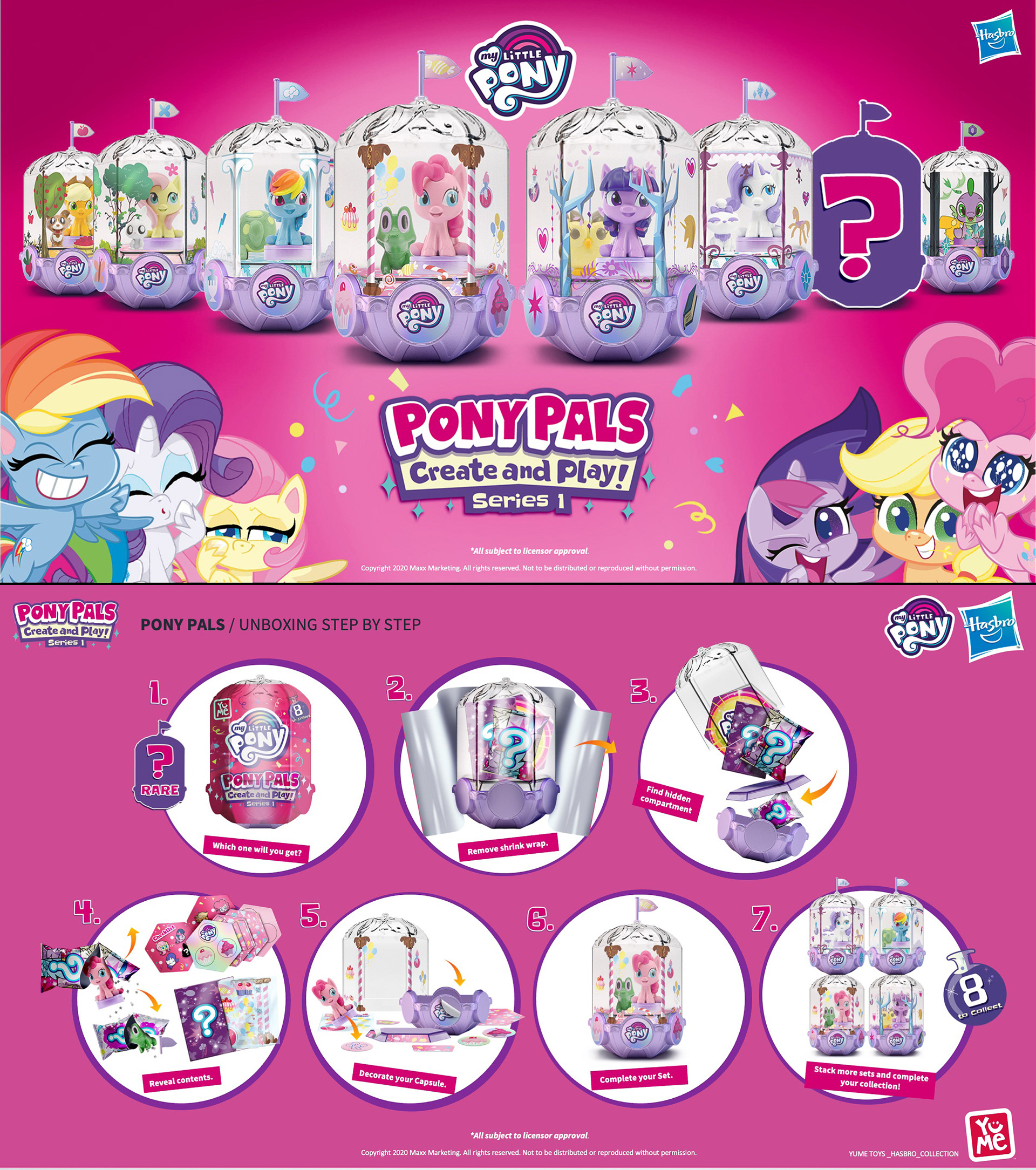 MLP - Pony Pals Capsules