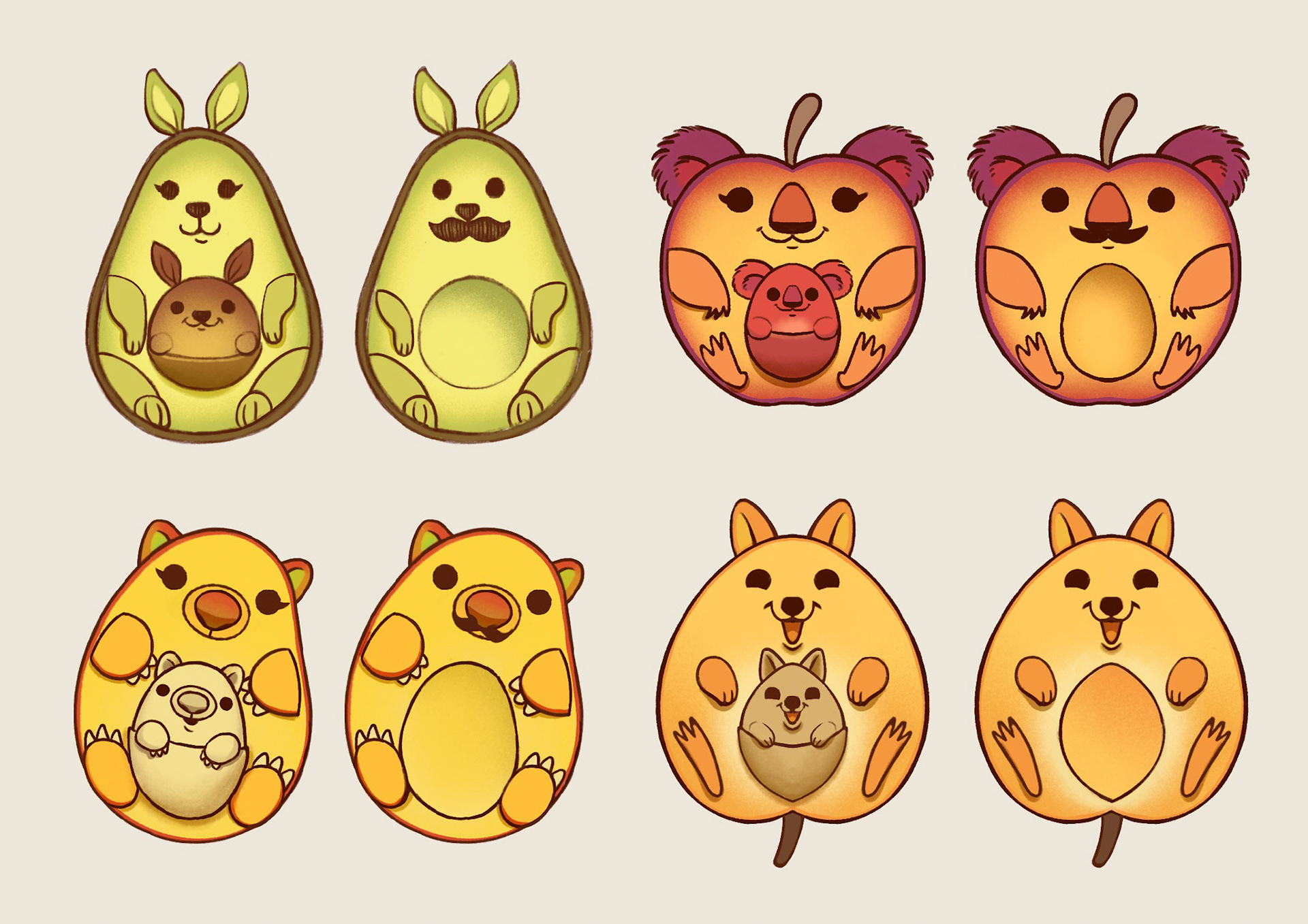 Stonefruits - Plush Designs