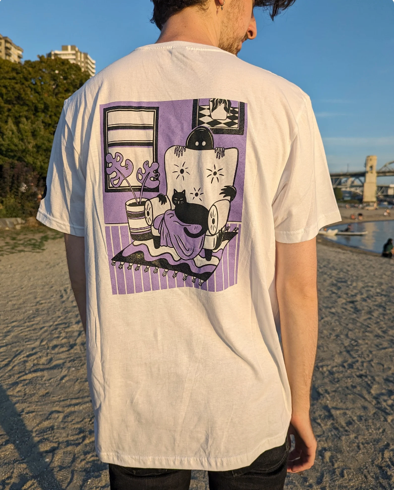 Ghost Cat Tshirt