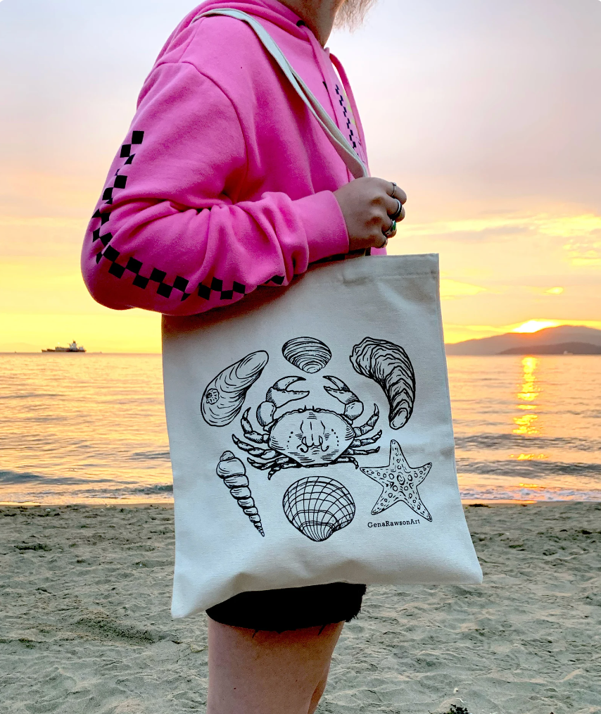 Seashell Tote Bag