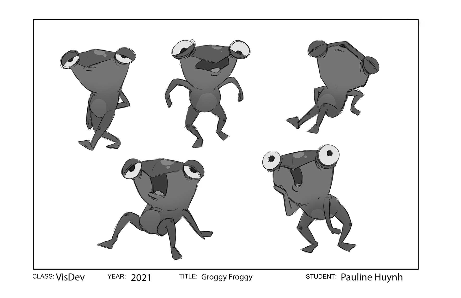 Pauline Huynh - Character and Prop Designs