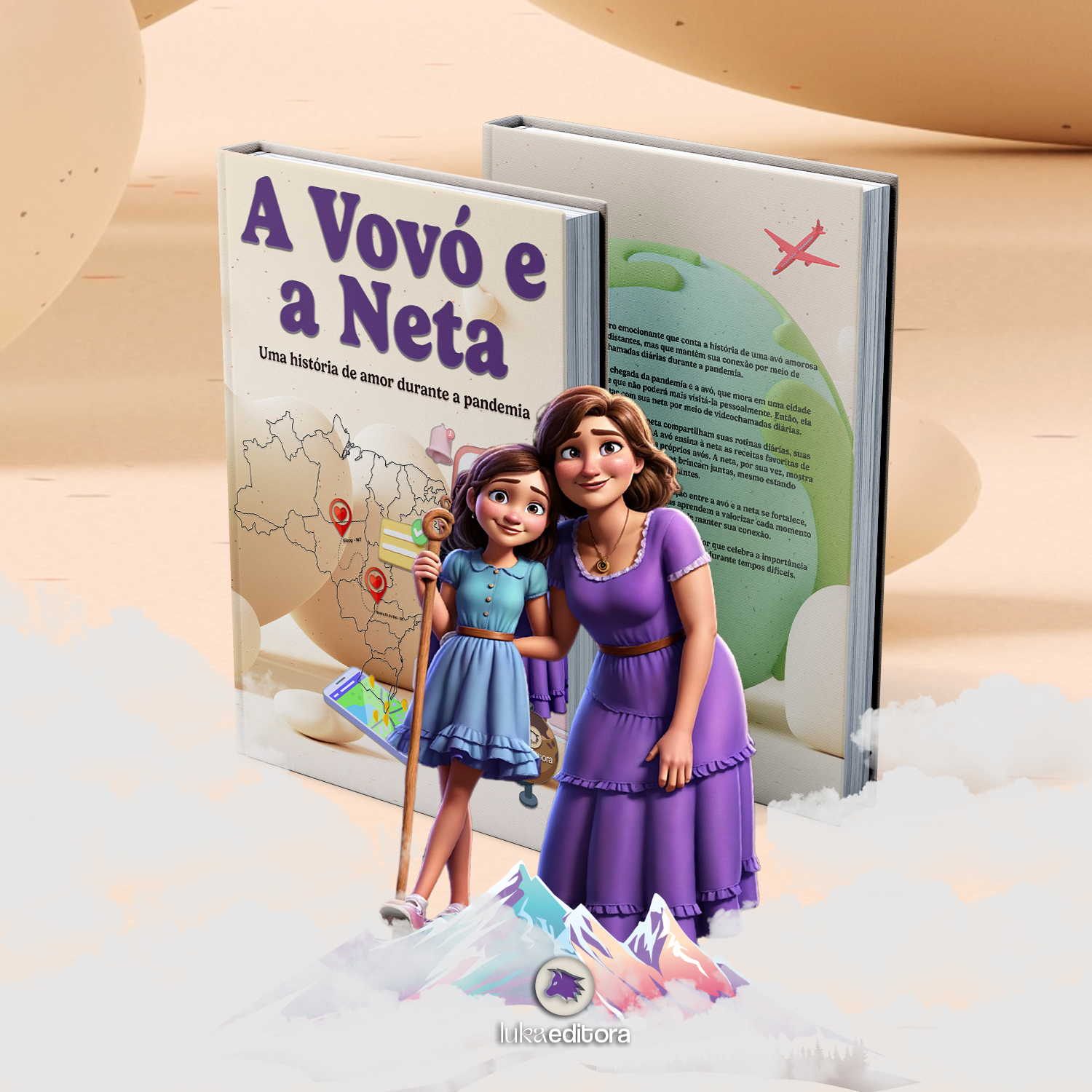 A Vovó e a Neta Vovó Sonia & Letícia