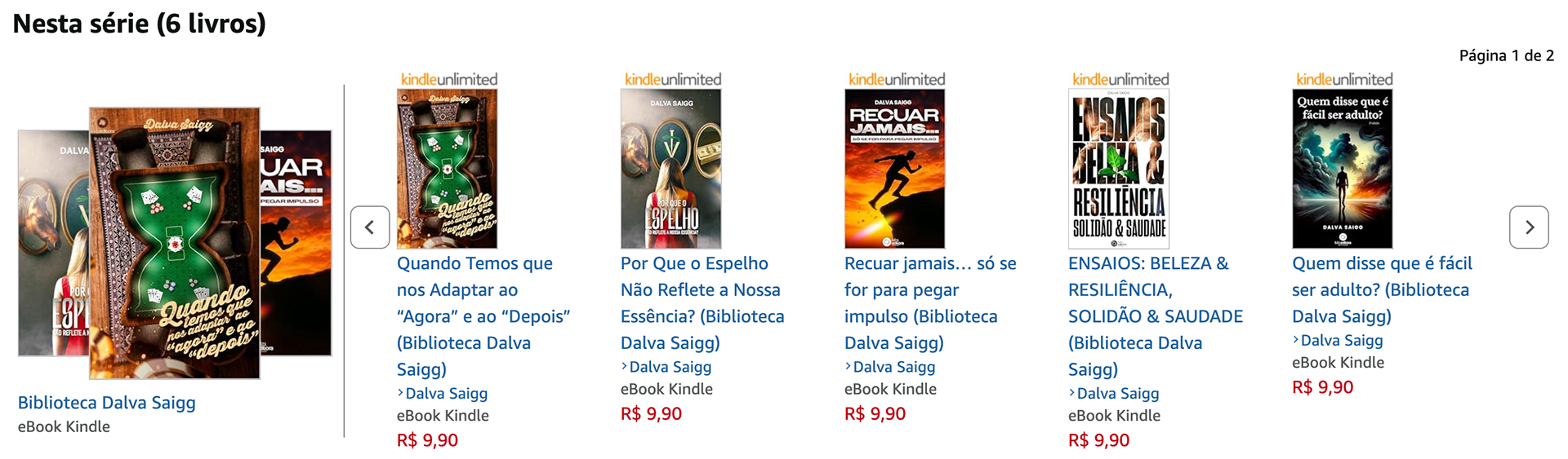 Livros da Biblioteca Dalva Saigg