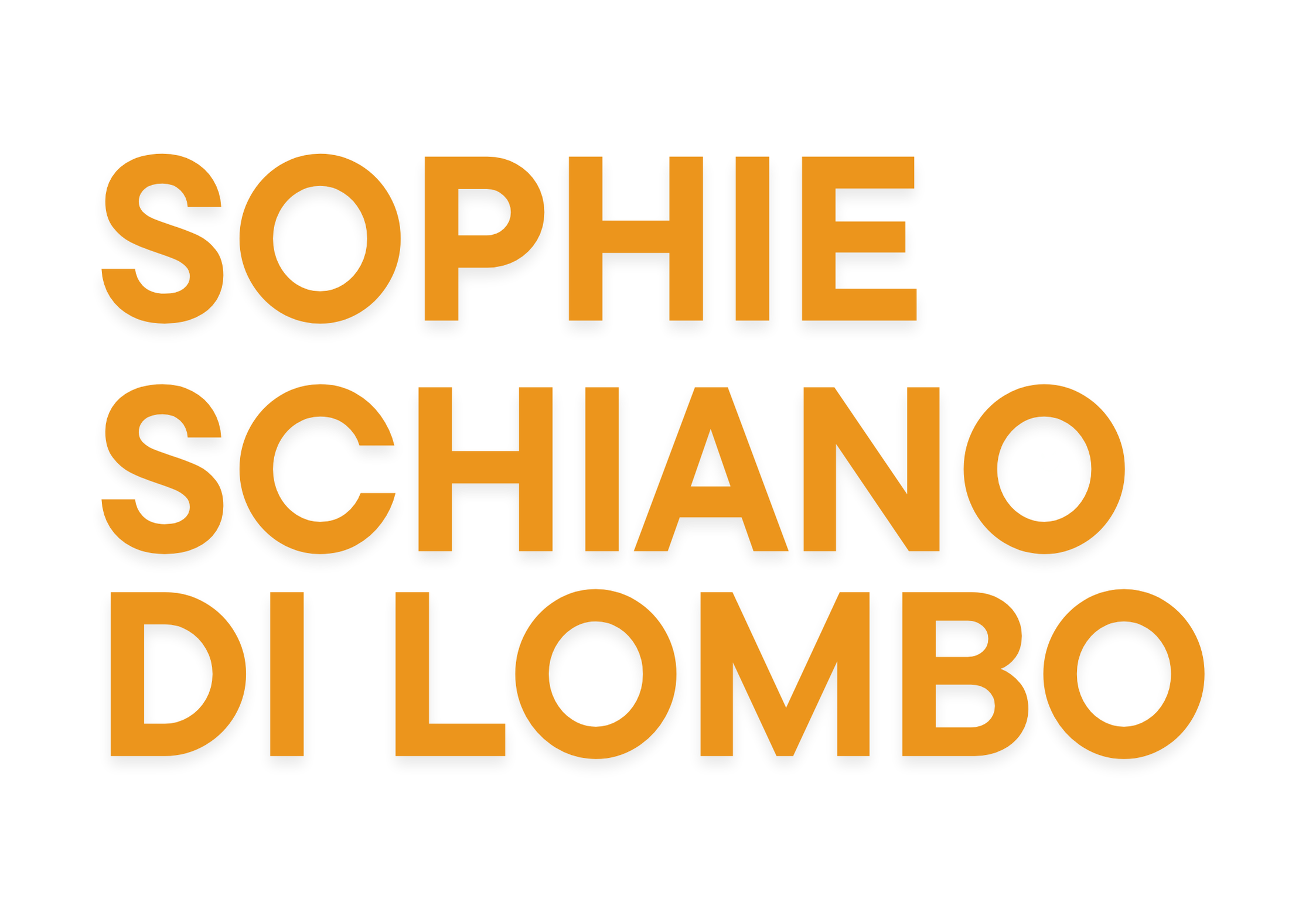 Sophie Schiano di lombo