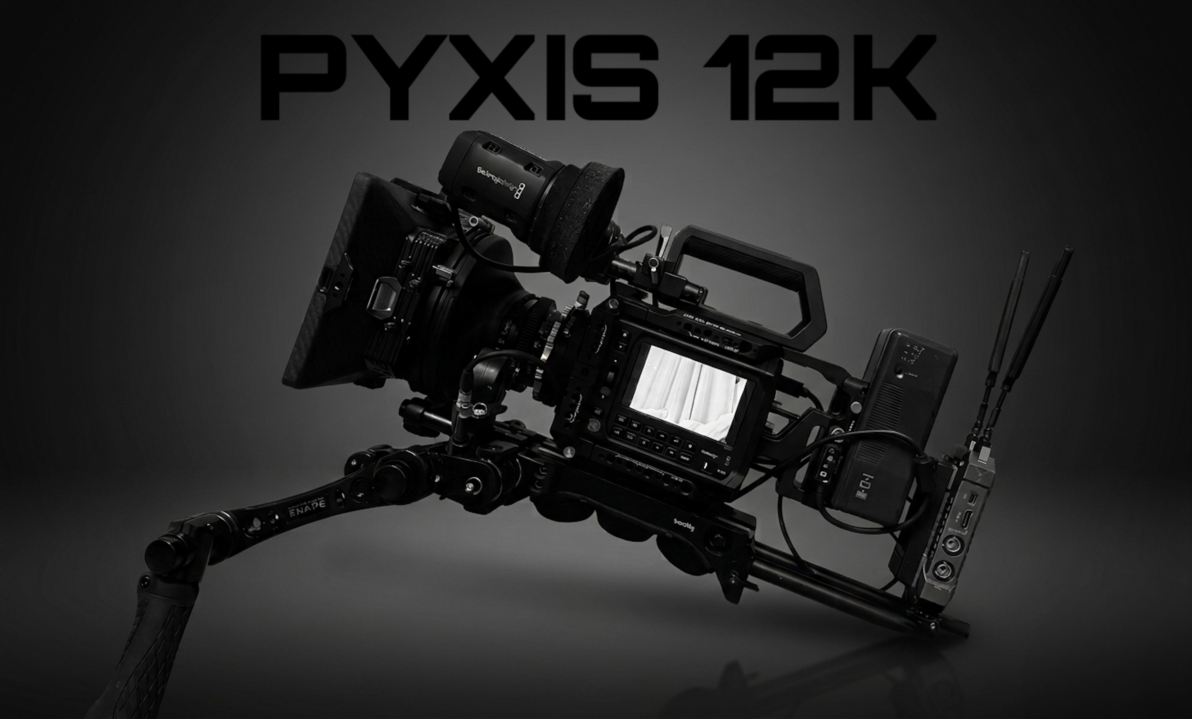 Top of the line cinema camera with 12K 3:2 open gate resolution