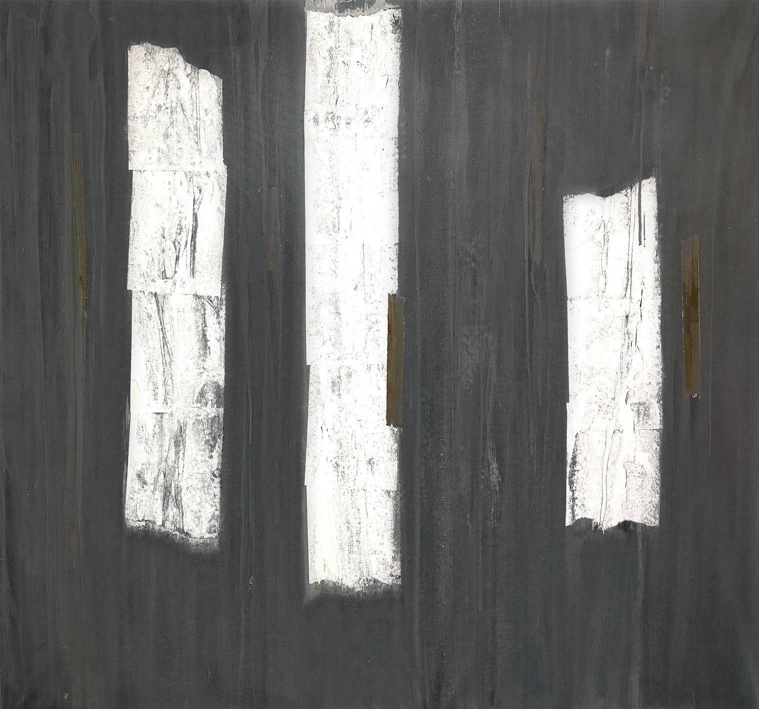 W01, Mixed Media - Acrylic, Glaze Paint on Canvas, 2026, 160 x 170 x 1 cm | 62.99 x 66.93 x 0.39 in