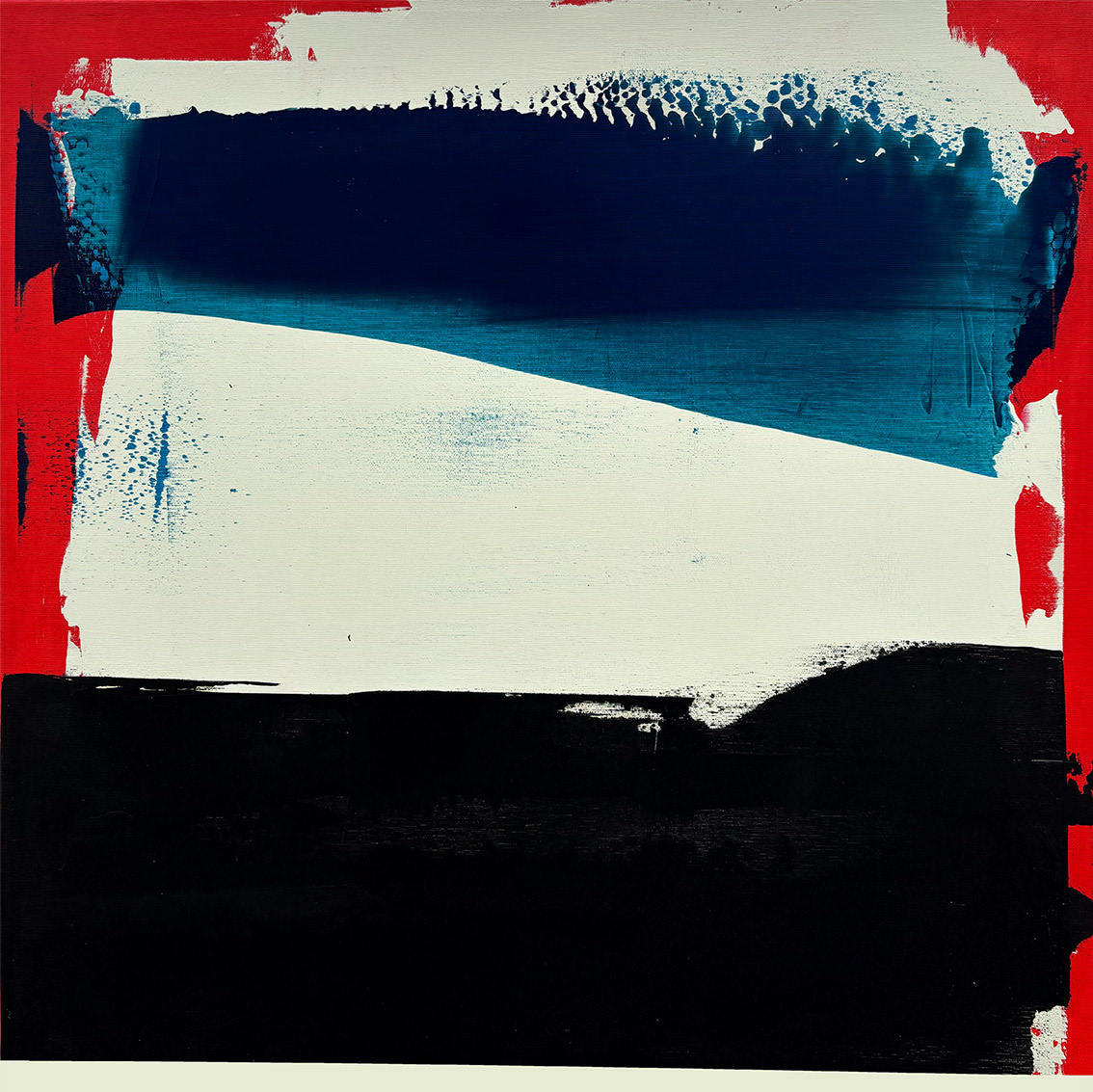 Z/02 Acrylic on Canvas, 2024, 70 x 70 x 2 cm | 27.56 x 27.56 x 0.79 in