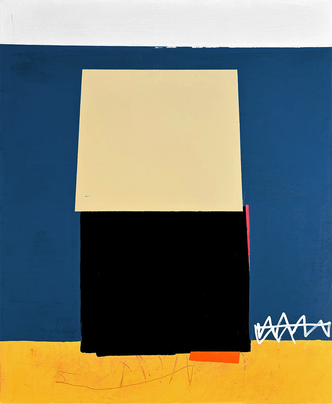 Abstract No. 04/26, 2026, 60 x 50 x 1.6 cm | 23.6 x 19.6 x 0.6 in
