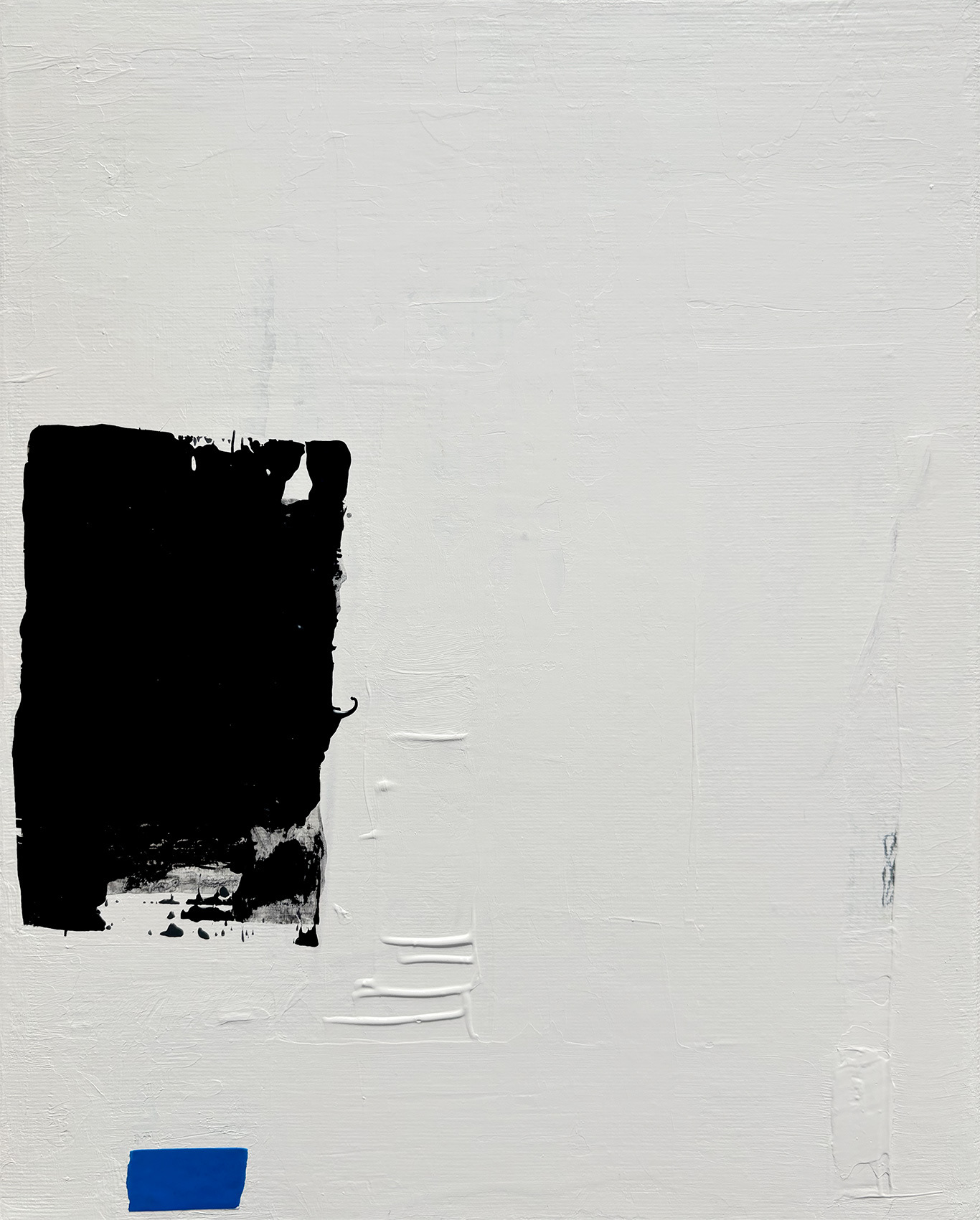 V15, Mixed Media, Acrylic and Tape on Canvas, 2026, 30 x 24 x 1.6 cm | 11,81 x 9,44 x 0.62 in