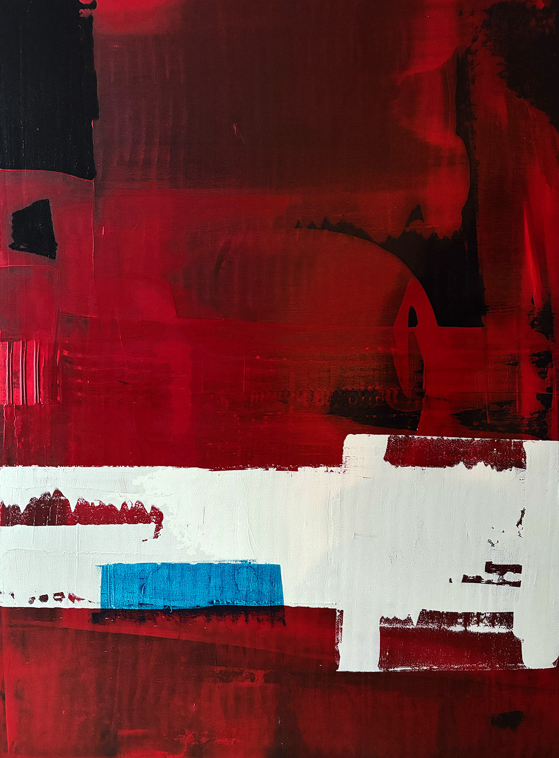 Z/05 Acrylic on Canvas, 2025, 80 x 60 x 2 cm | 31.5 x 23.62 x 0.79 in