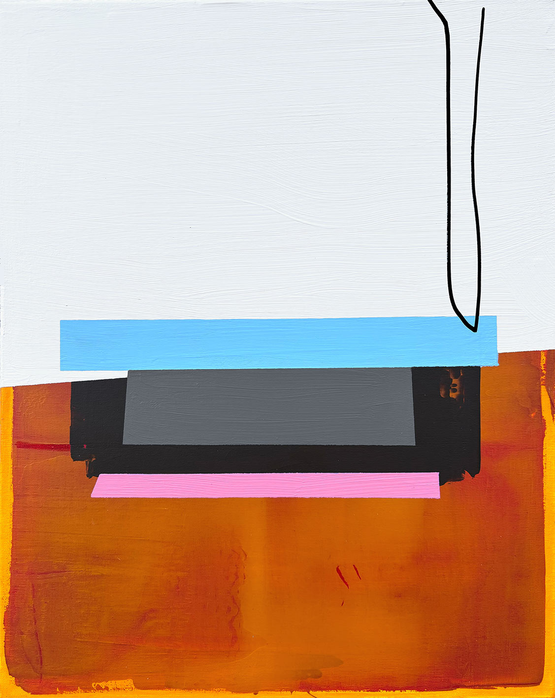 Abstract No. 01/26, 2026, 50 x 40 x 4 cm | 19.6 x 15.7 x 1.57 in