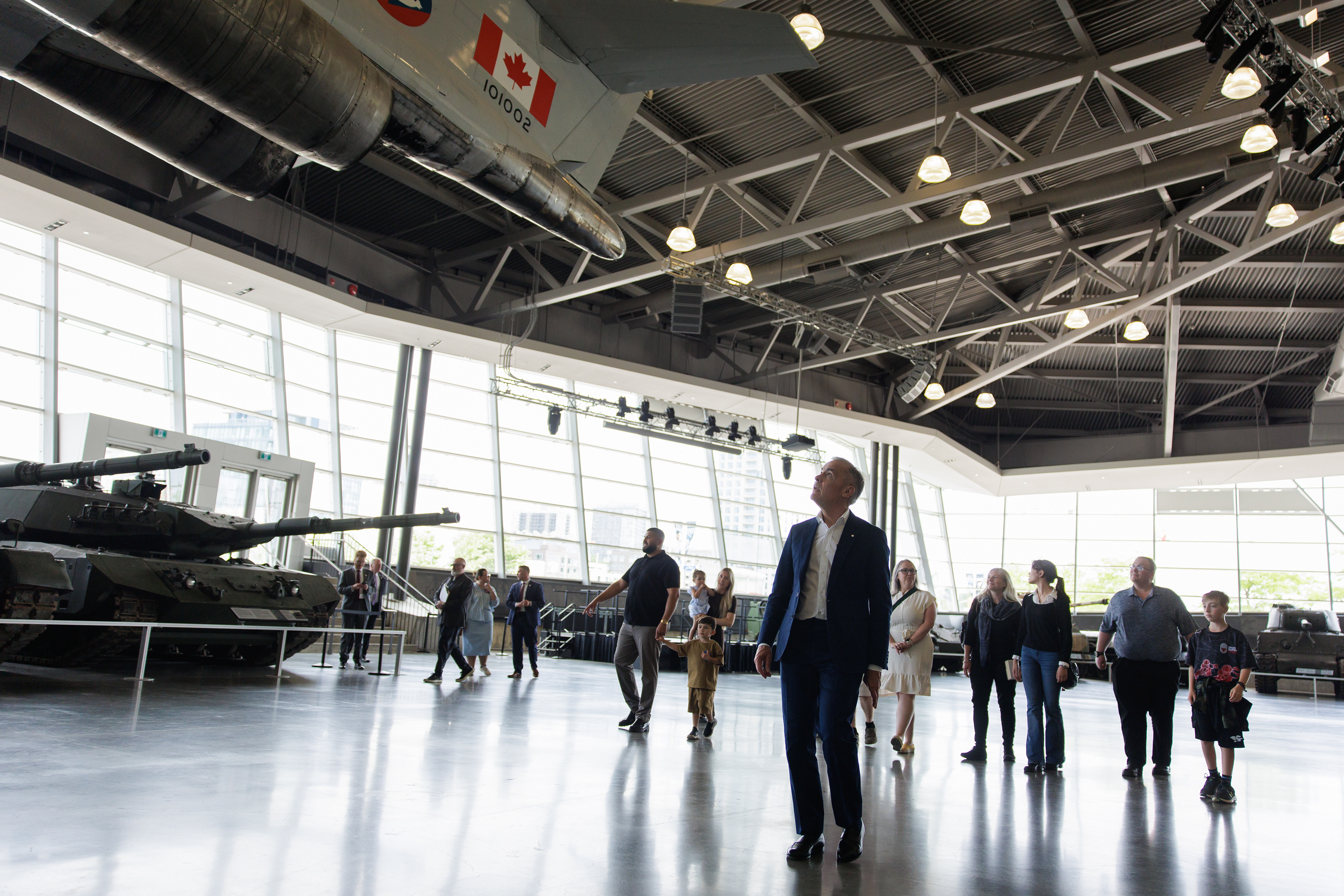 Prime Minister Carney's reaction to the CF-101F Voodoo.